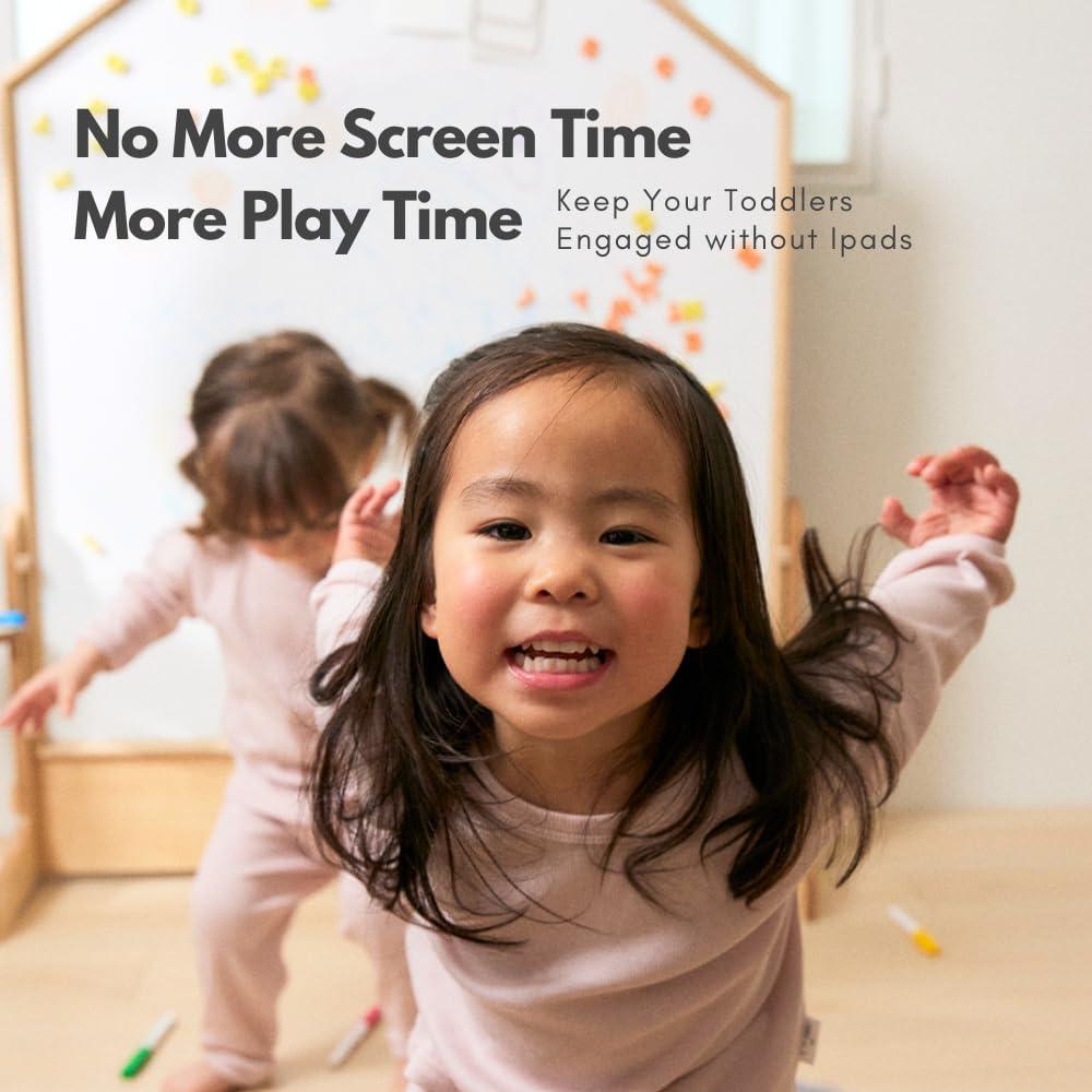 Pizarra Doble Cara Grande Comme Moi Kids 91x114 cm