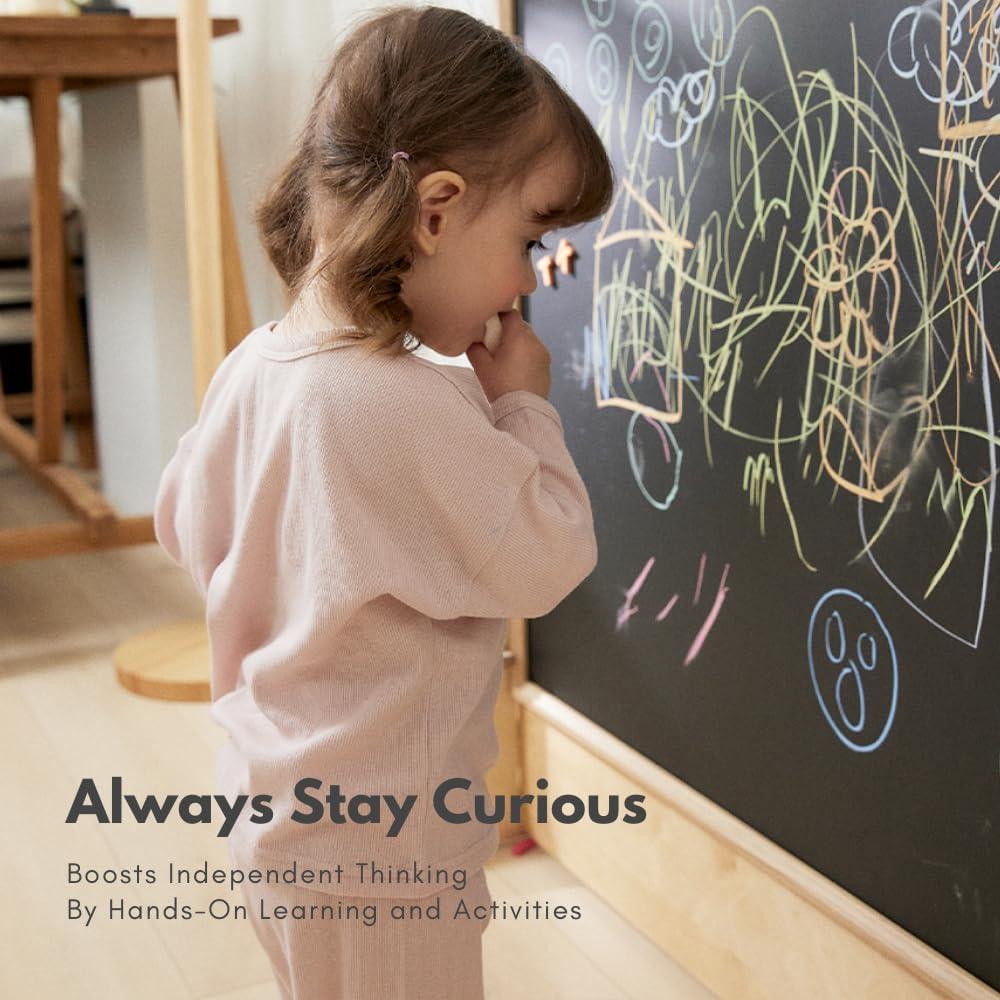 Pizarra Doble Cara Grande Comme Moi Kids 91x114 cm