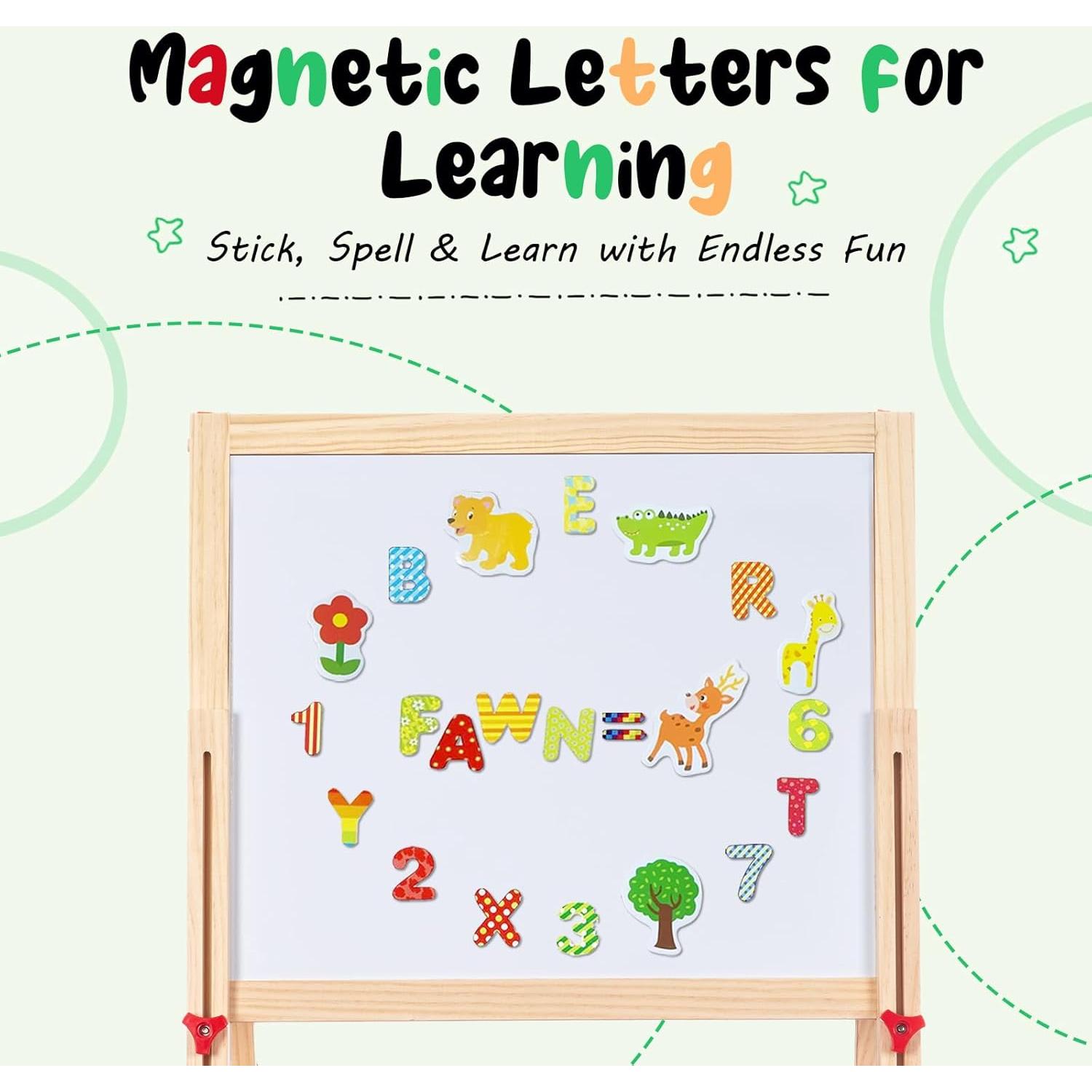 Caballete de Pintura Plegable OMOTIYA para Niños 100 cm