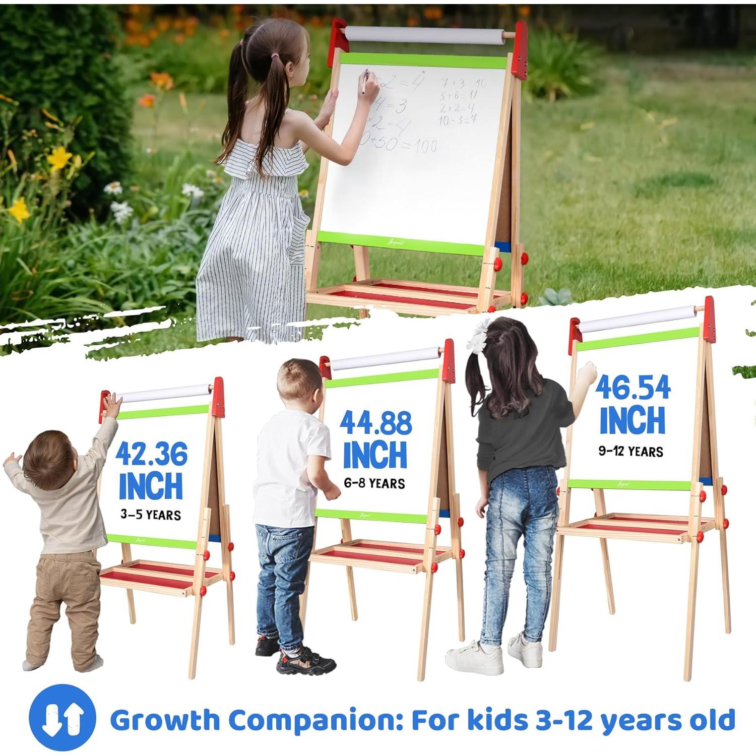 Caballete Plegable Joyooss para Niños con Pizarra Magnética