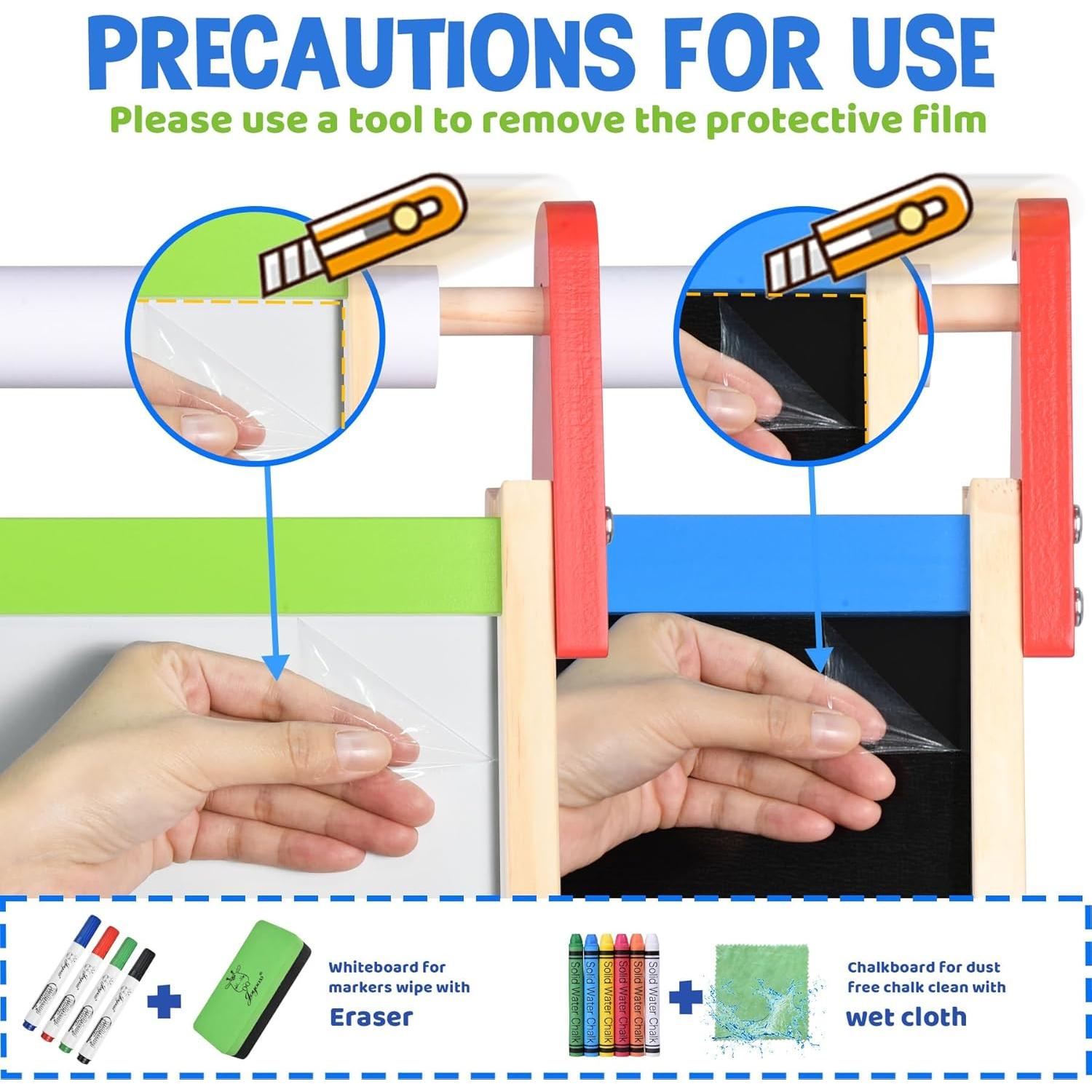 Caballete Plegable Joyooss para Niños con Pizarra Magnética