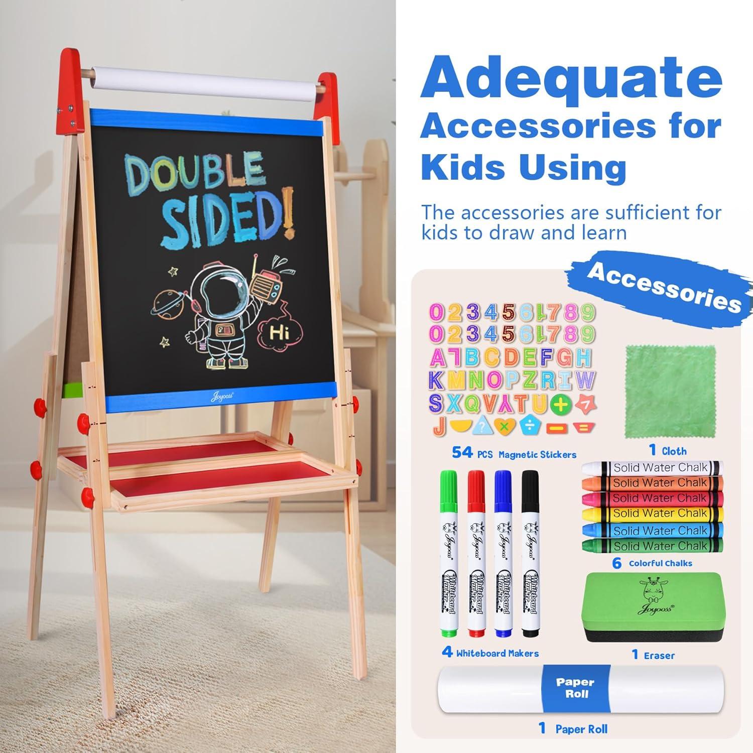 Caballete Plegable Joyooss para Niños con Pizarra Magnética