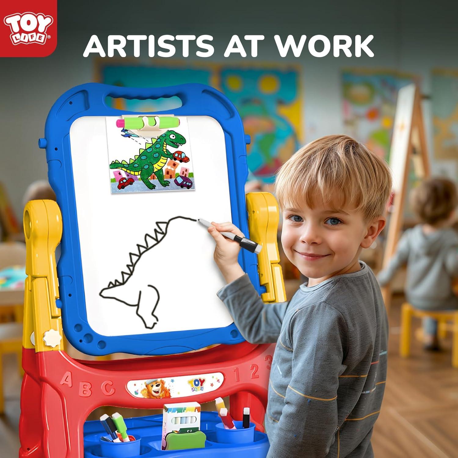 Caballete de Arte TOY Life Ajustable 4 en 1 para Niños