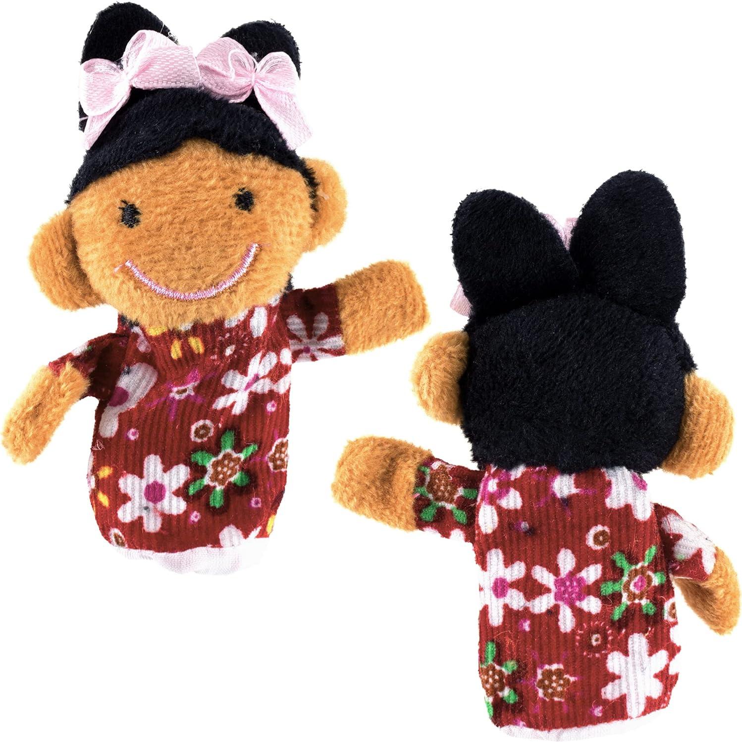 Títeres de Dedo Super Z Outlet - Familia 3, 6 Piezas