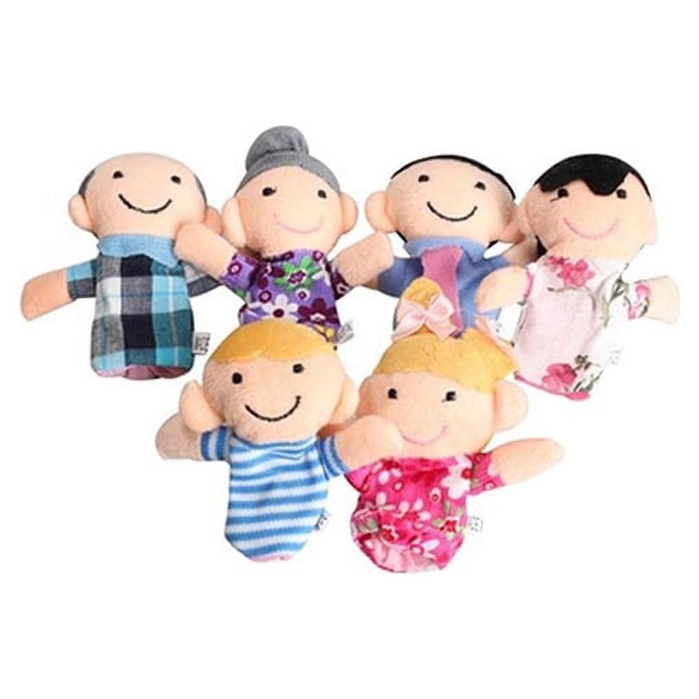 Juego de Títeres de Dedo Galepromot - 6 Piezas Familiares