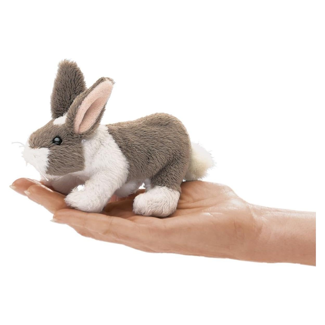 Títere de dedo Mini Conejo Folkmanis 12.7 cm Multicolor