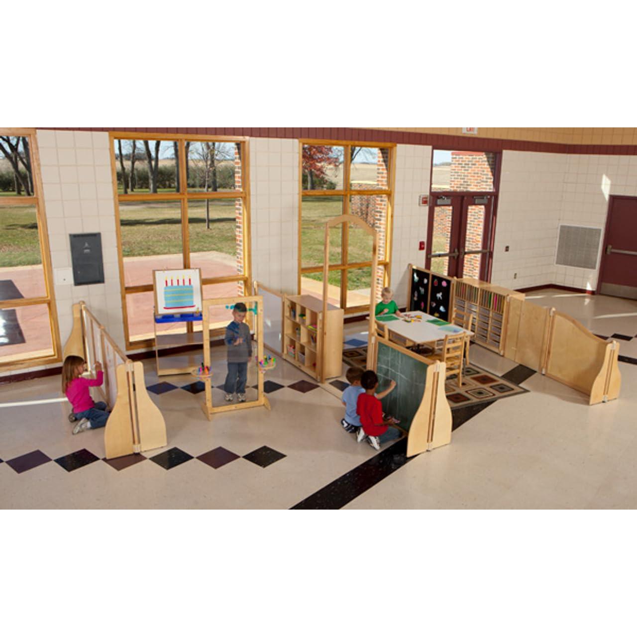 Caballete de Arte Transparente Jonti-Craft 0640JC para Niños