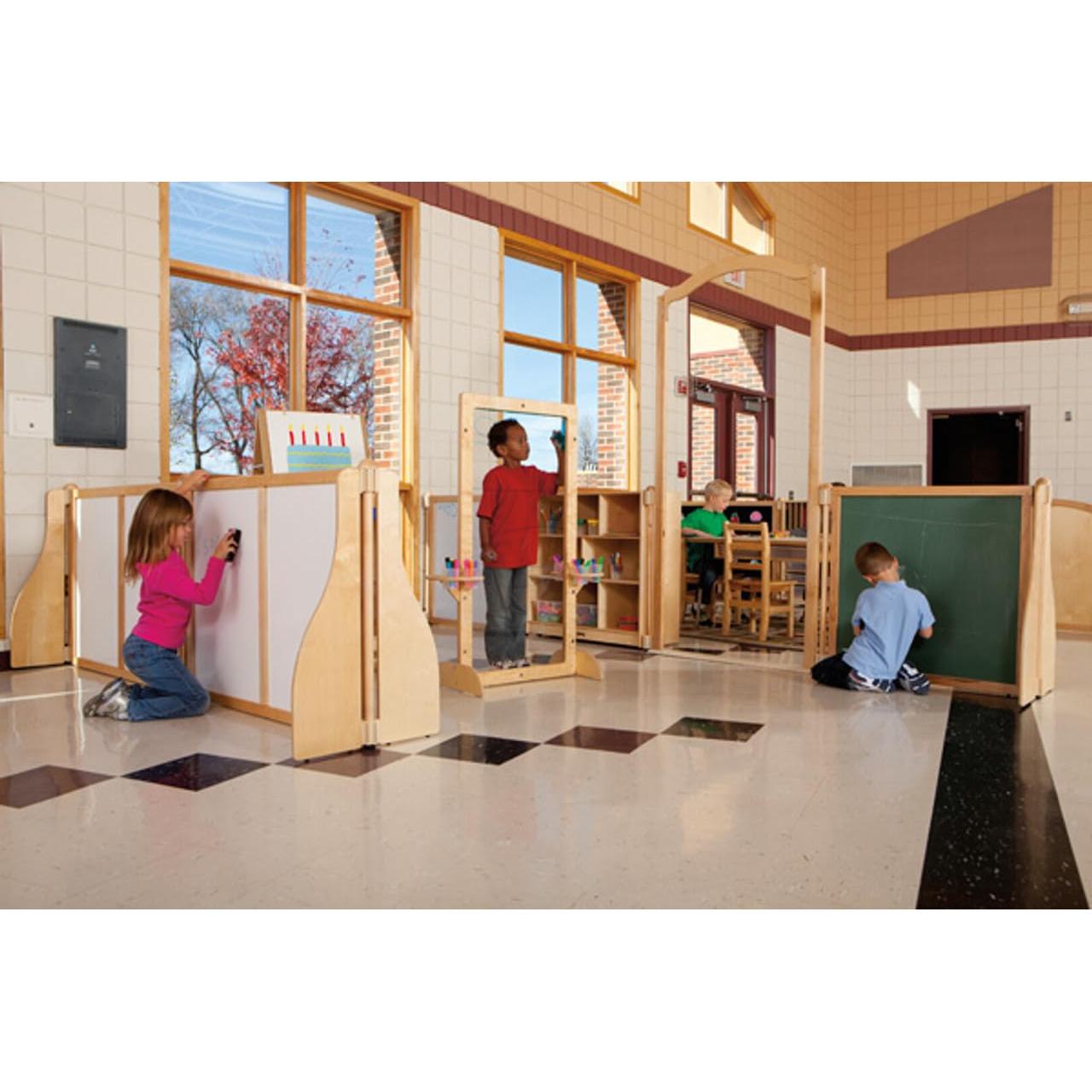 Caballete de Arte Transparente Jonti-Craft 0640JC para Niños