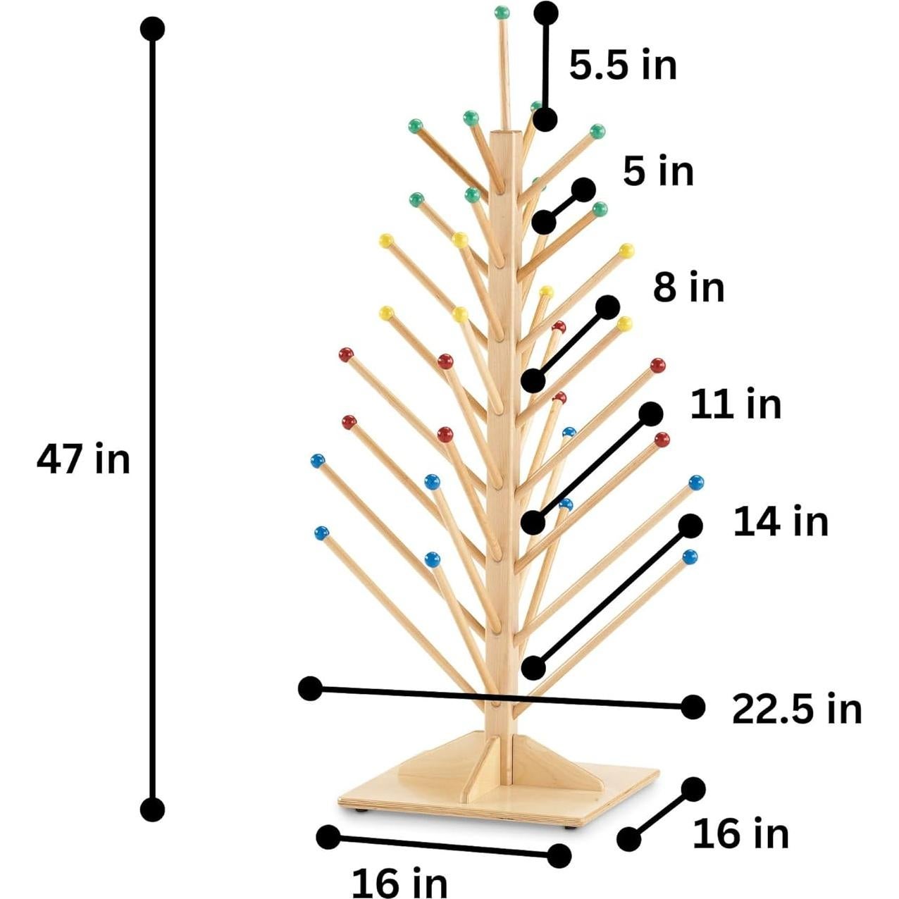 Árbol de Marionetas Jonti-Craft 0488JC para 33 Marionetas