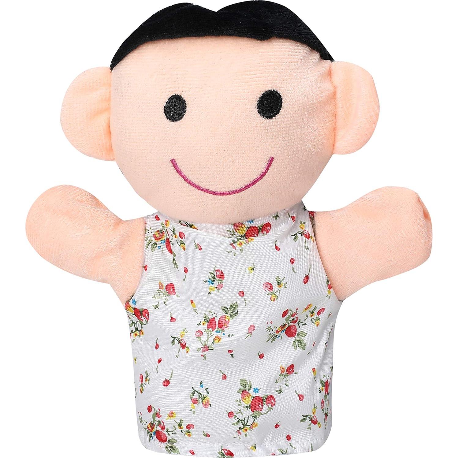 Juego de Marionetas de Mano Better Line - 6 Piezas Familiares 23 cm