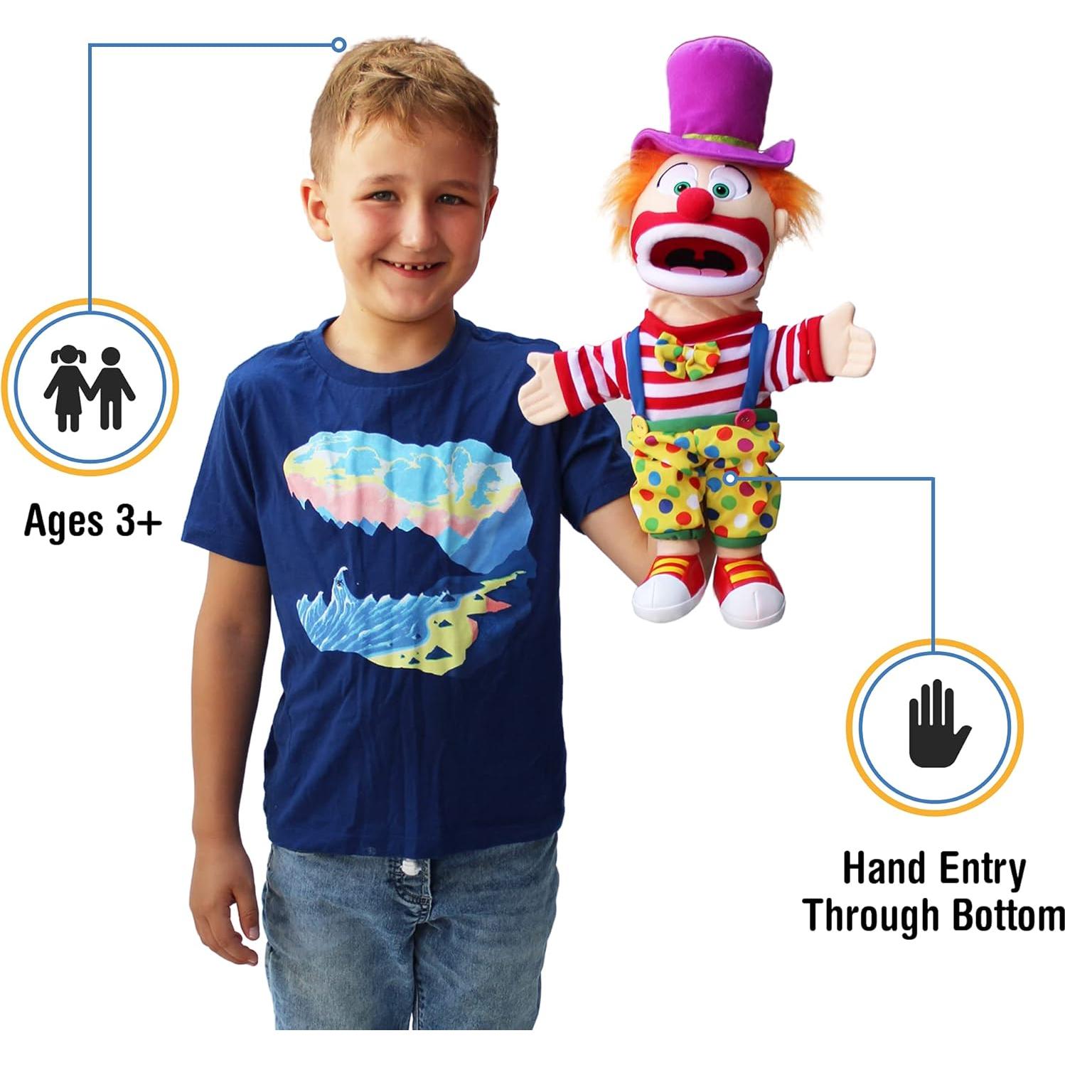 Títere de Mano Payaso Silly Puppets 35.56 cm