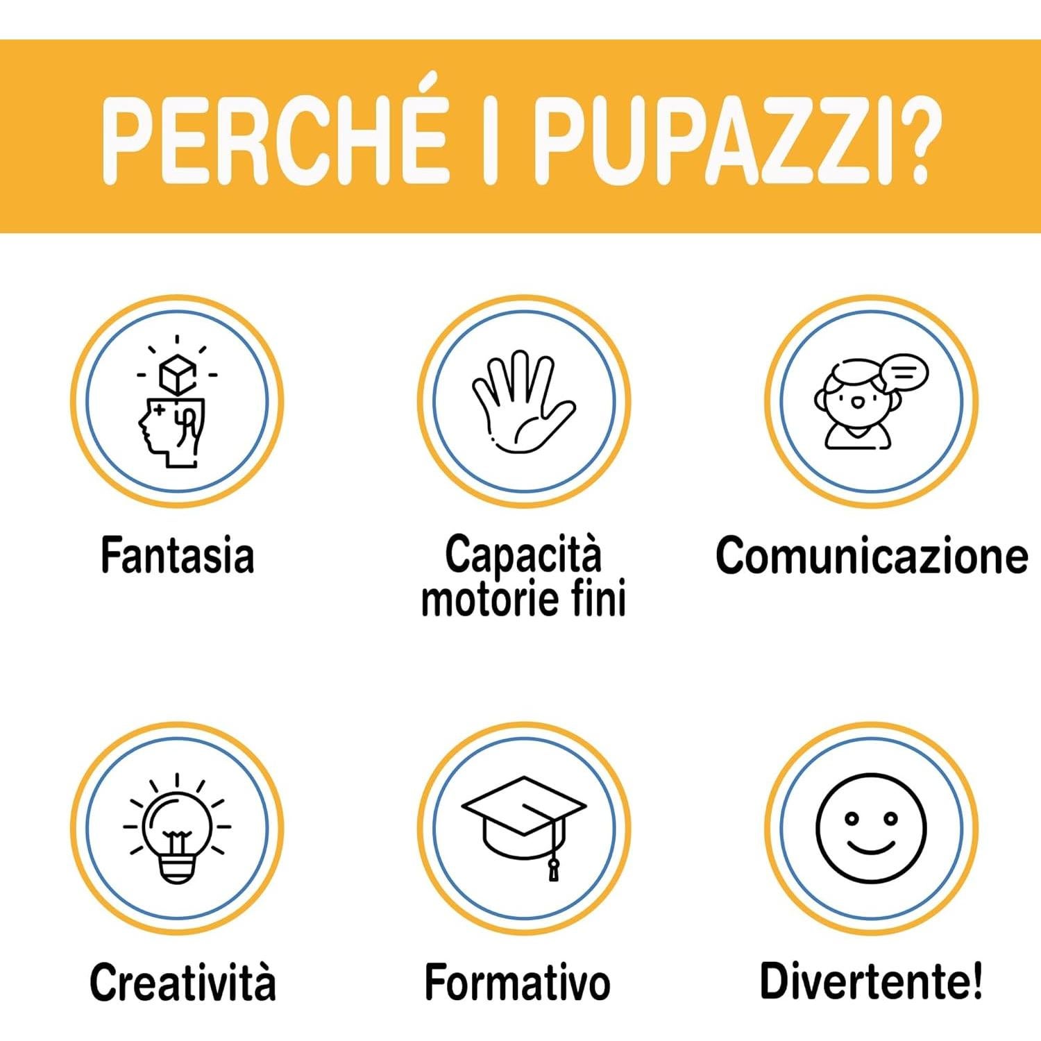 Títere de Mano Silly Puppets Abuelo Durazno 35.56 cm