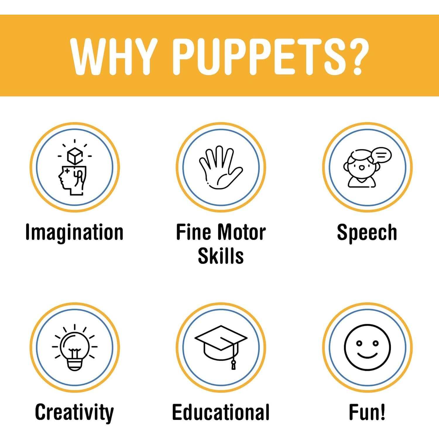 Títere de Cuerpo Completo Silly Puppets 63.5cm Ventrílocuo