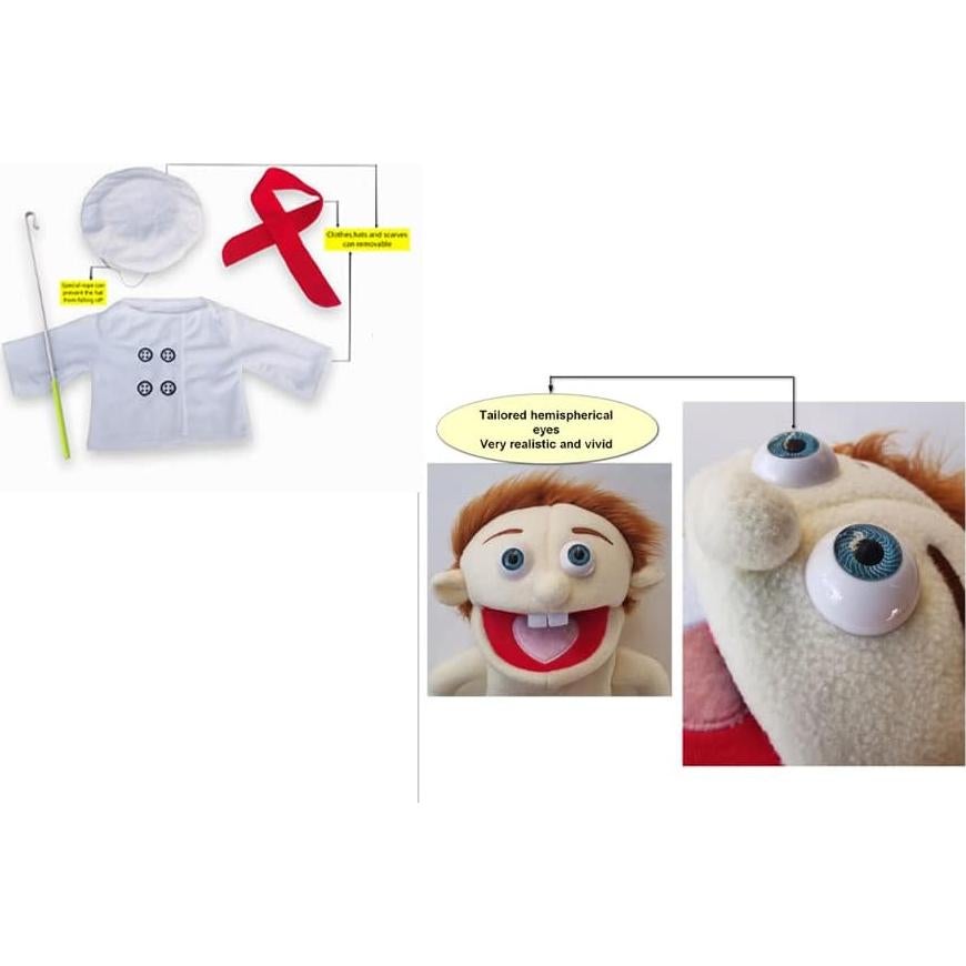 Marioneta de Mano Chef Rodayna 63.5 cm para Niños
