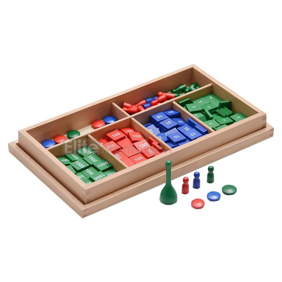 Juego de Sellos Montessori Elite - Matemáticas 4 a 9 años