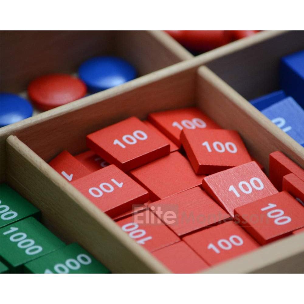 Juego de Sellos Montessori Elite - Matemáticas 4 a 9 años