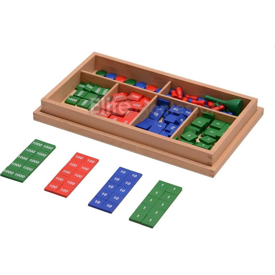 Juego de Sellos Montessori Elite - Matemáticas 4 a 9 años