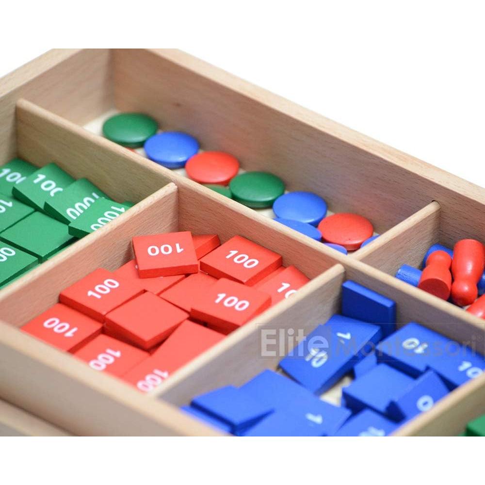 Juego de Sellos Montessori Elite - Matemáticas 4 a 9 años