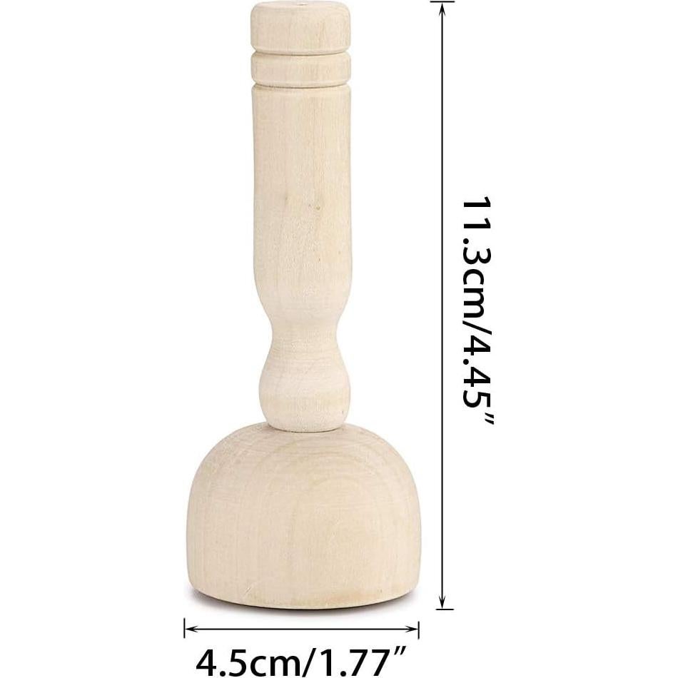 Conjunto de 4 Sellos de Madera OwnMy para Arcilla y Manualidades