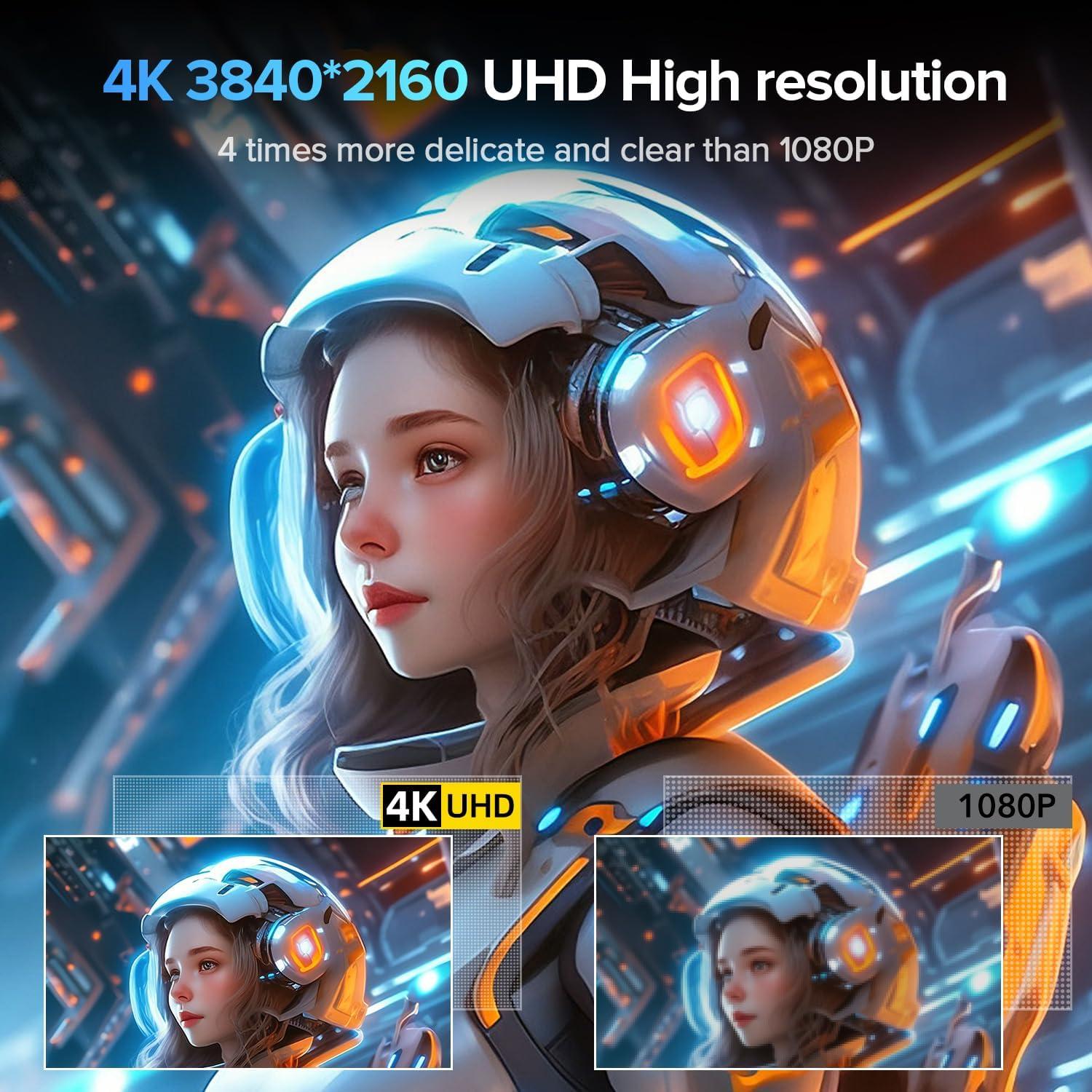 Monitor Portátil EVICIV 4K 18.4" 3840x2160 VESA Ajustable