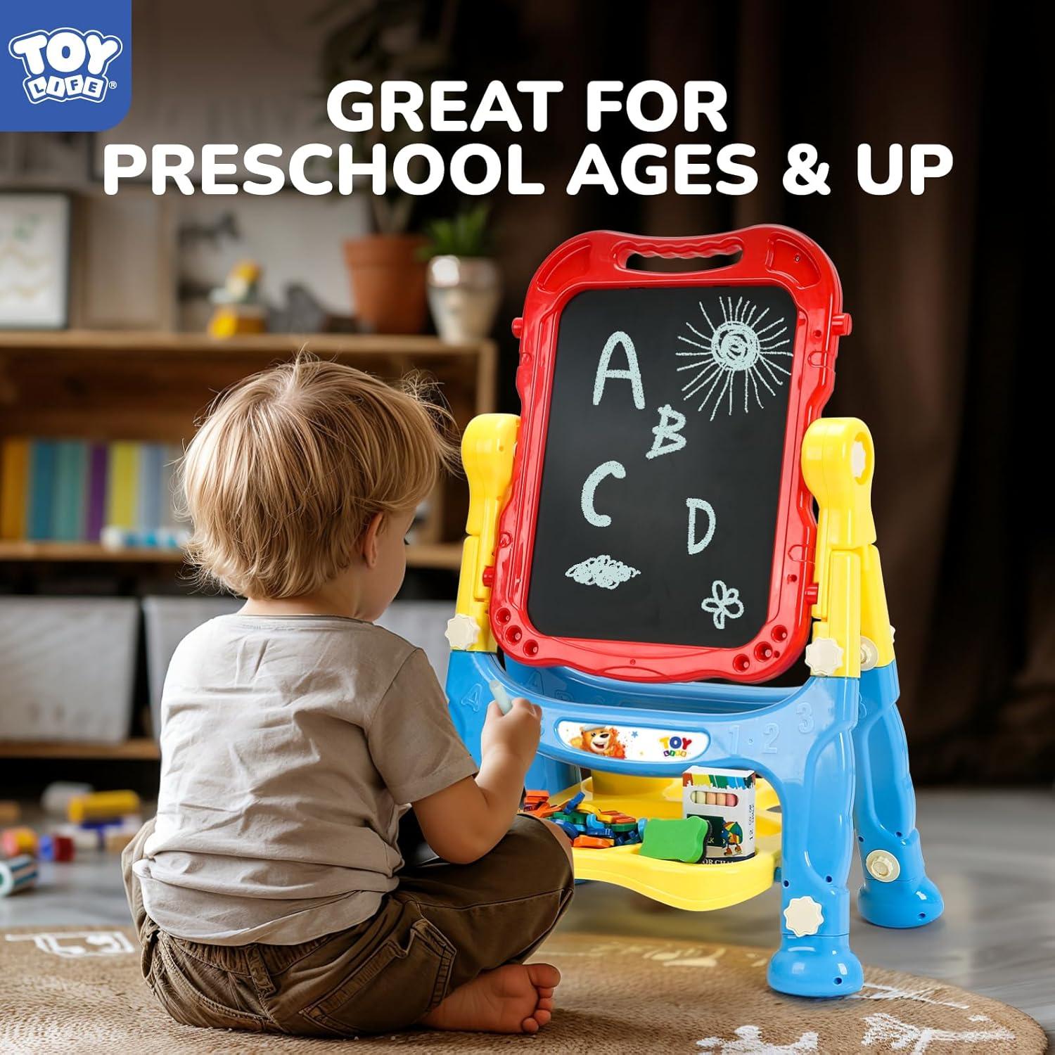 Caballete de Arte STEAM Life para Niños 4 en 1 Ajustable