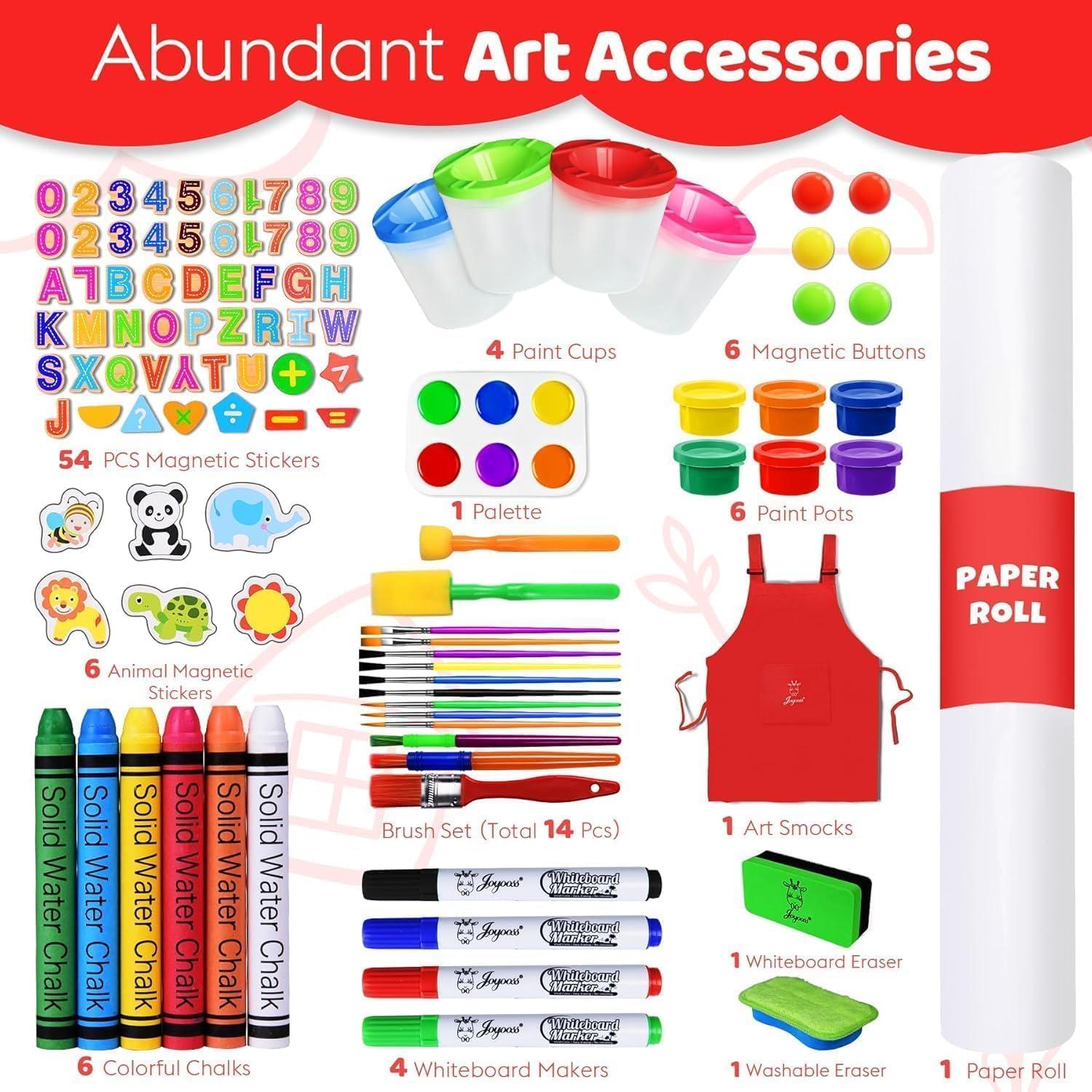 Caballete de Arte Joyooss Ajustable para Niños 3 a 12 Años