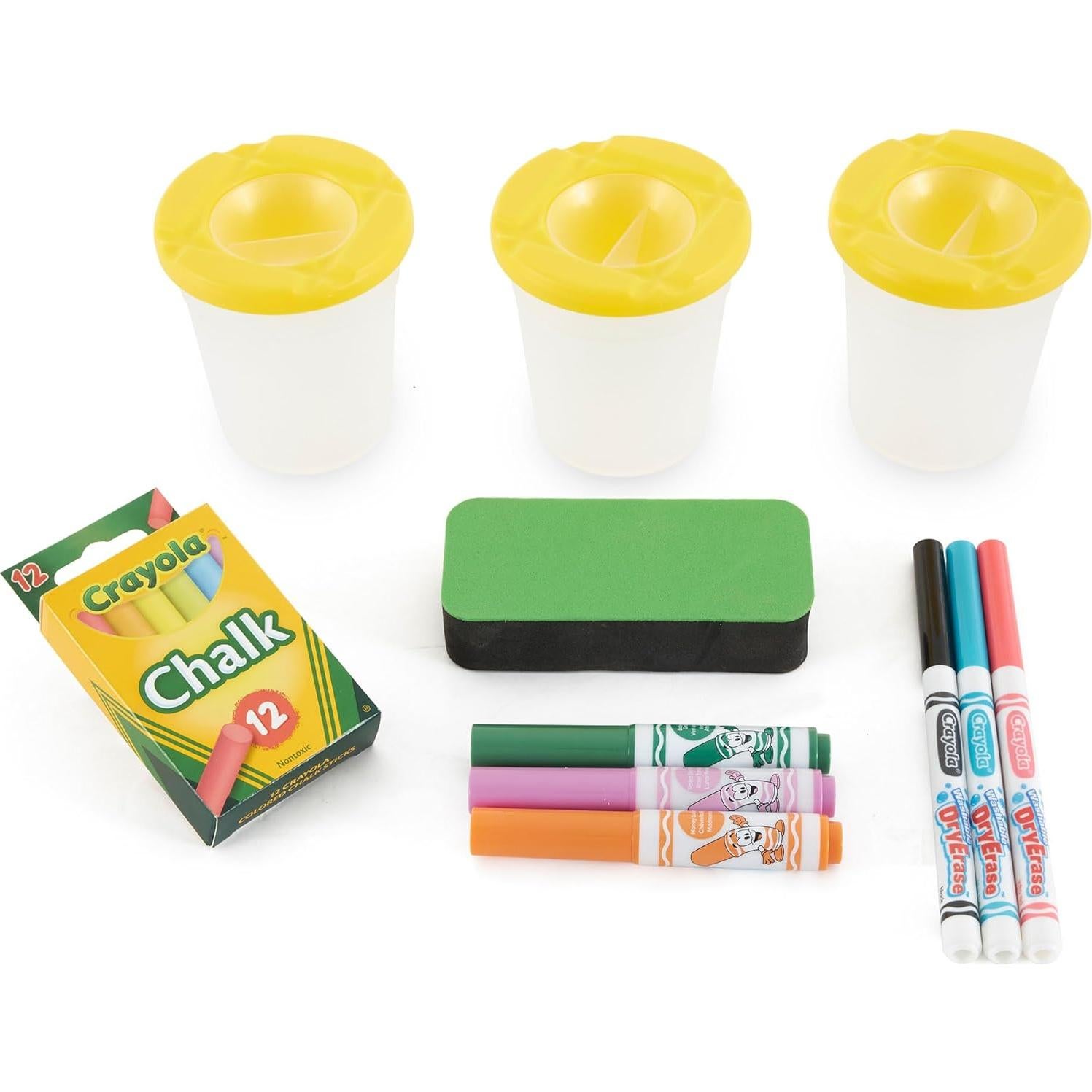 Caballete de Madera Crayola 2 en 1 para Niños 3 a 5 Años