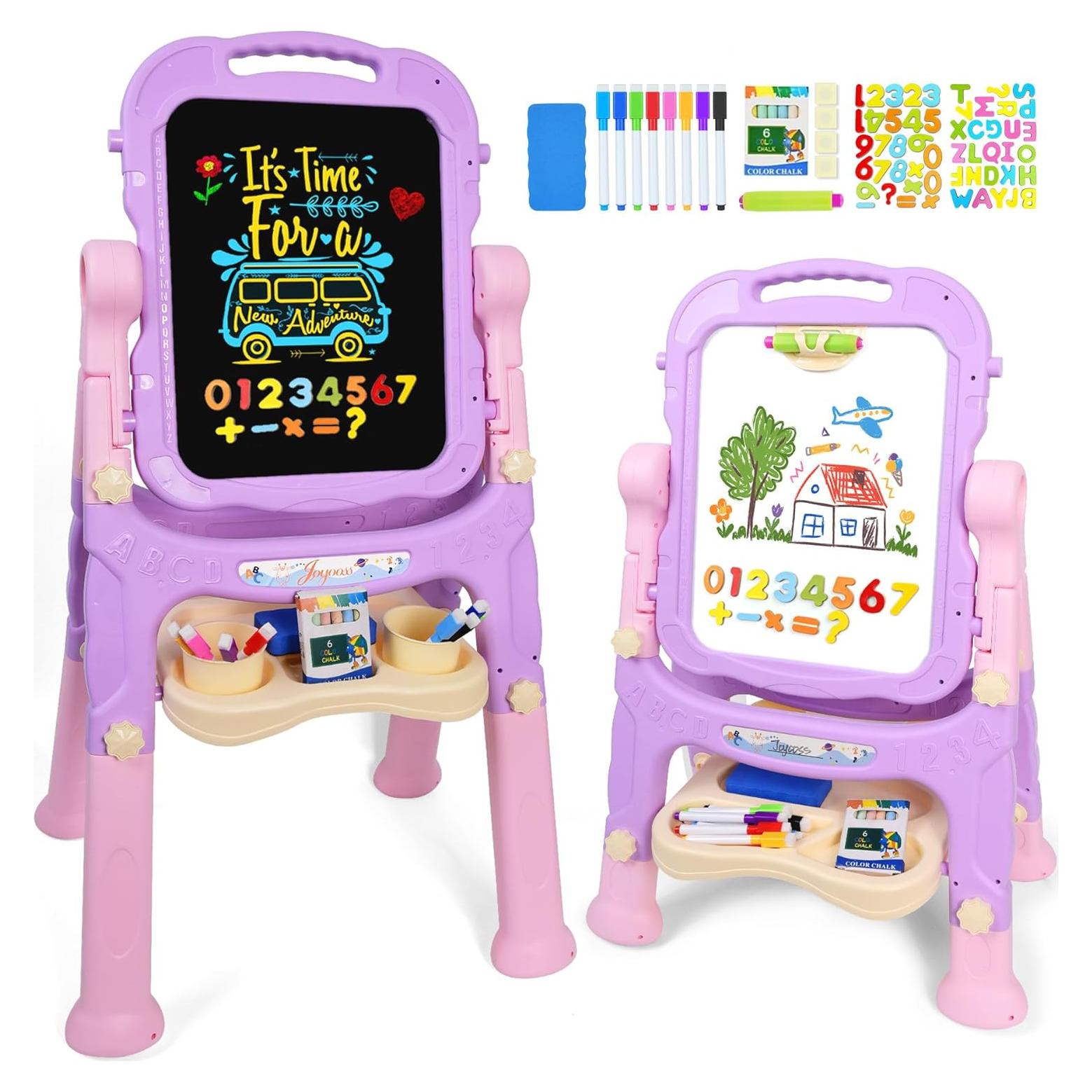 Caballete de Arte Joyooss Ajustable para Niños 3-8 Años