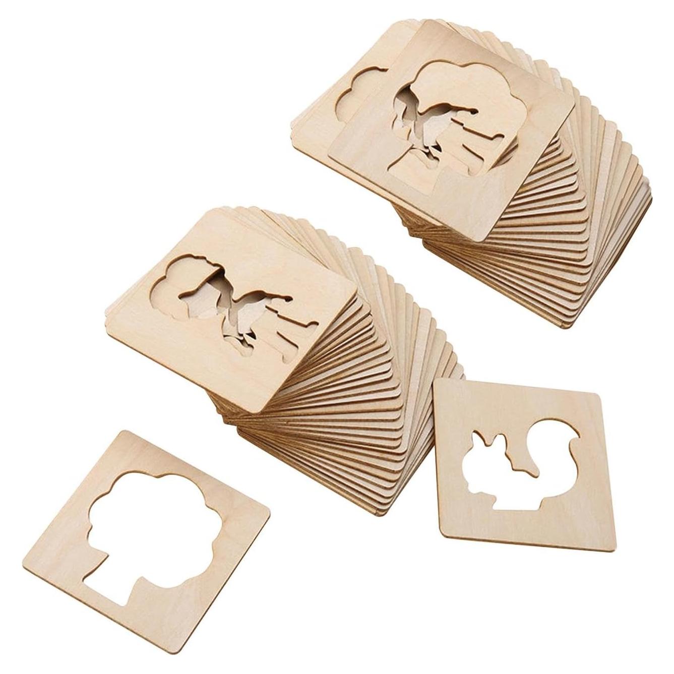 Plantillas de Dibujo Educativas Montessori Colaxi 55 Piezas