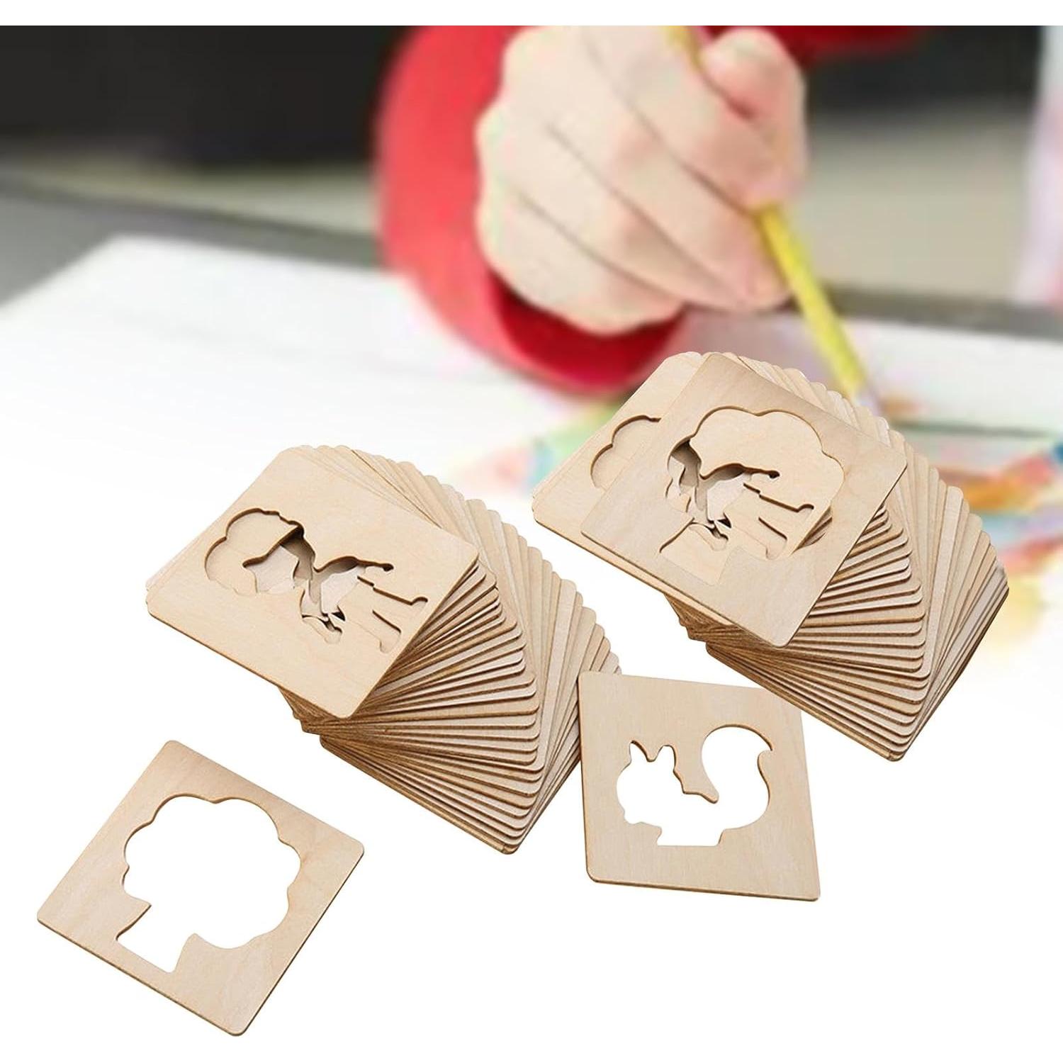 Plantillas de Dibujo Educativas Montessori Colaxi 55 Piezas