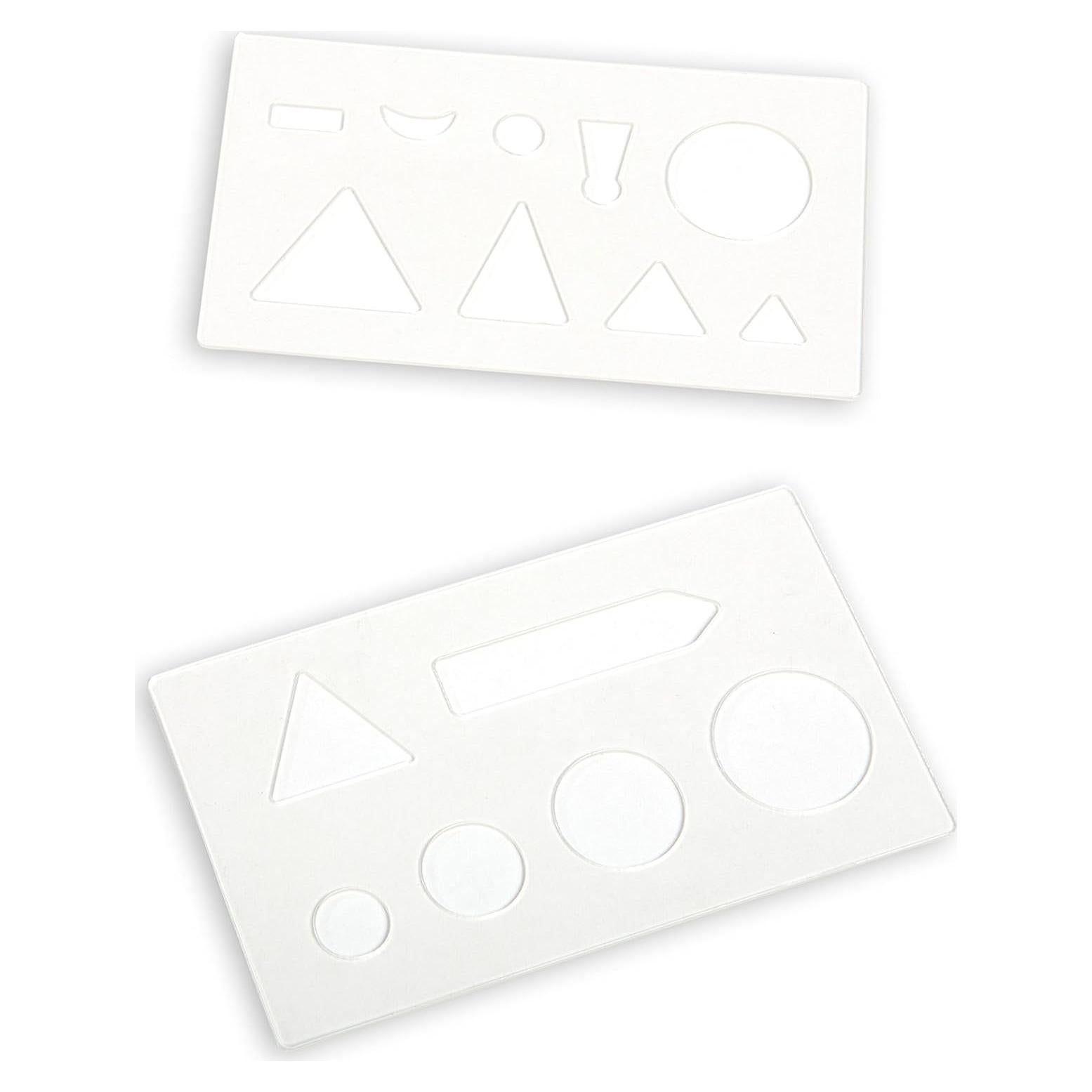 Plantillas de Símbolos de Gramática Montessori Niño Asombroso