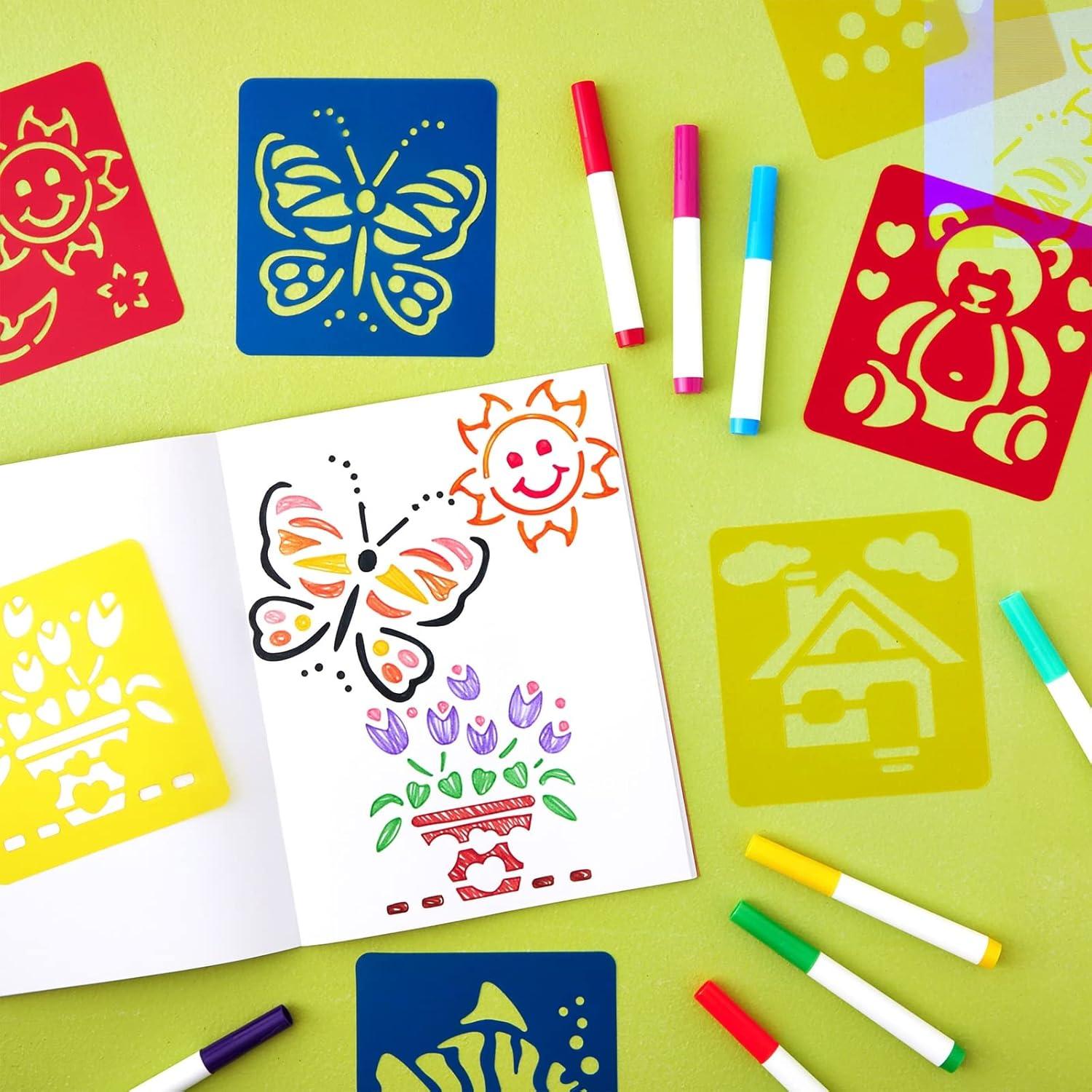 Juvale 54 Plantillas de Dibujo para Manualidades Infantiles