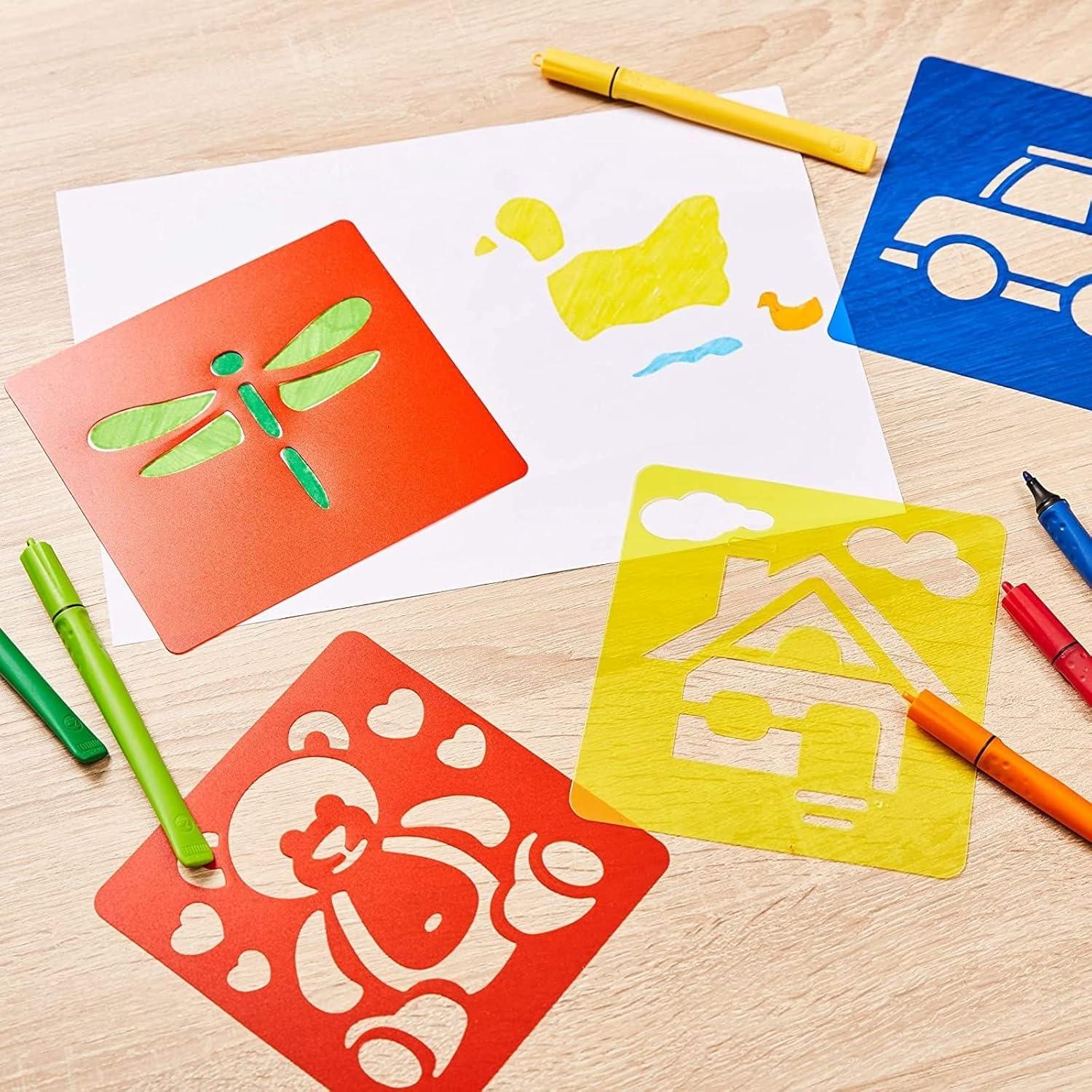 Juvale 54 Plantillas de Dibujo para Manualidades Infantiles