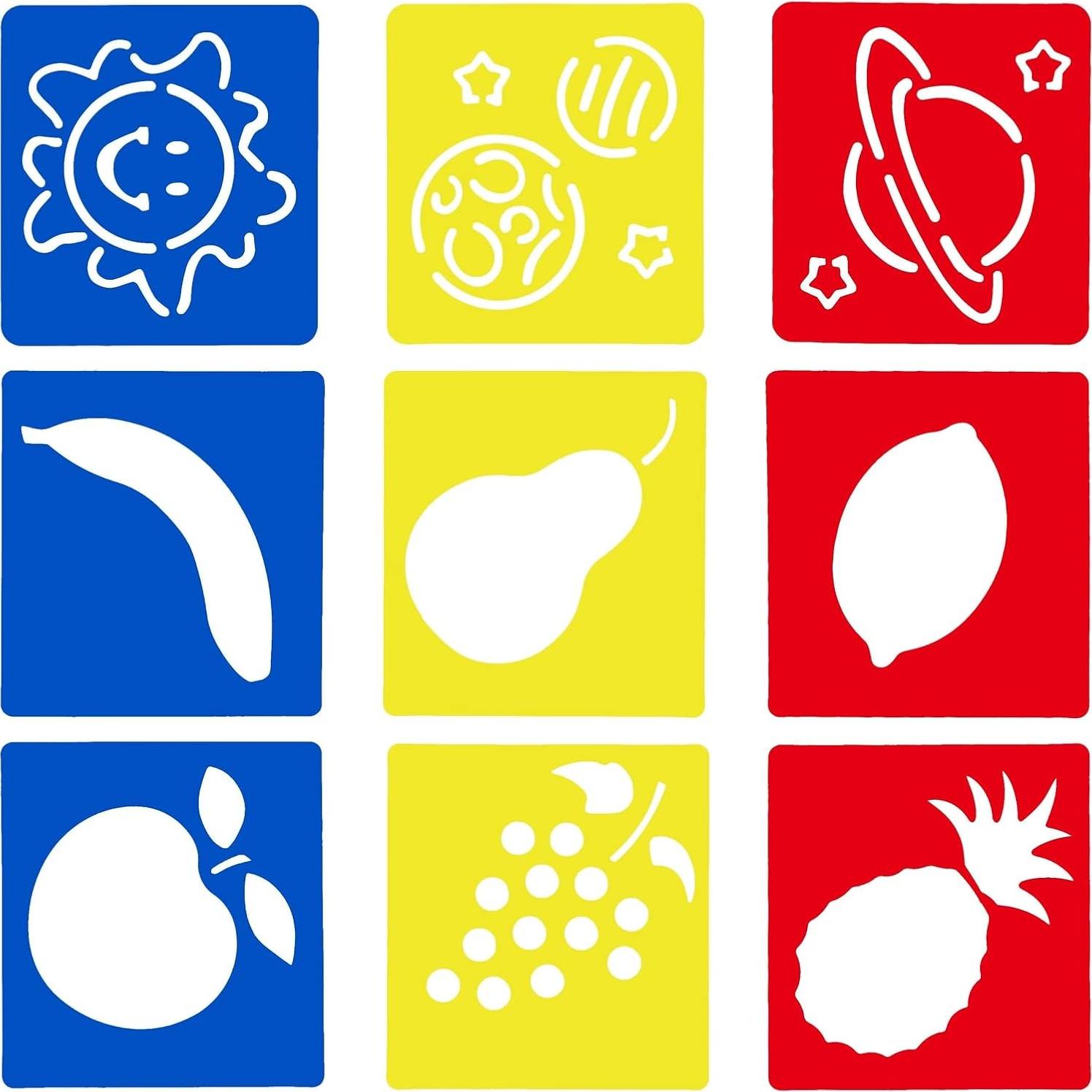 Juvale 54 Plantillas de Dibujo para Manualidades Infantiles