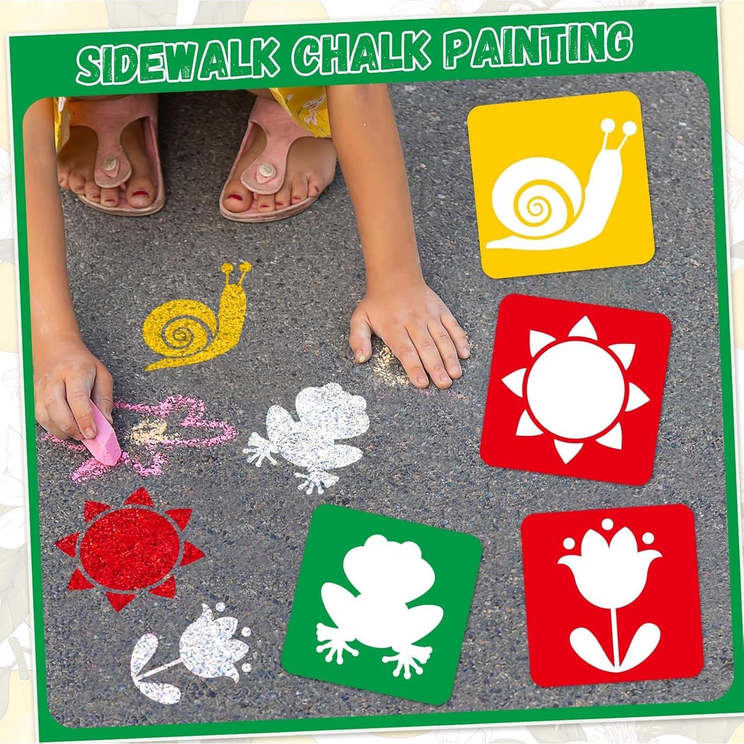 Plantillas de Dibujo Primavera Verano 36 Piezas Qyeahkj