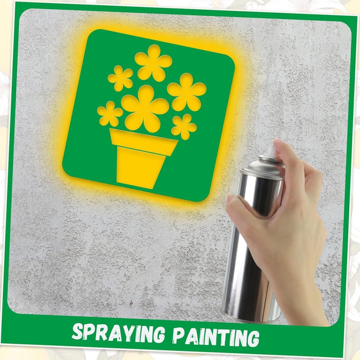 Plantillas de Dibujo Primavera Verano 36 Piezas Qyeahkj