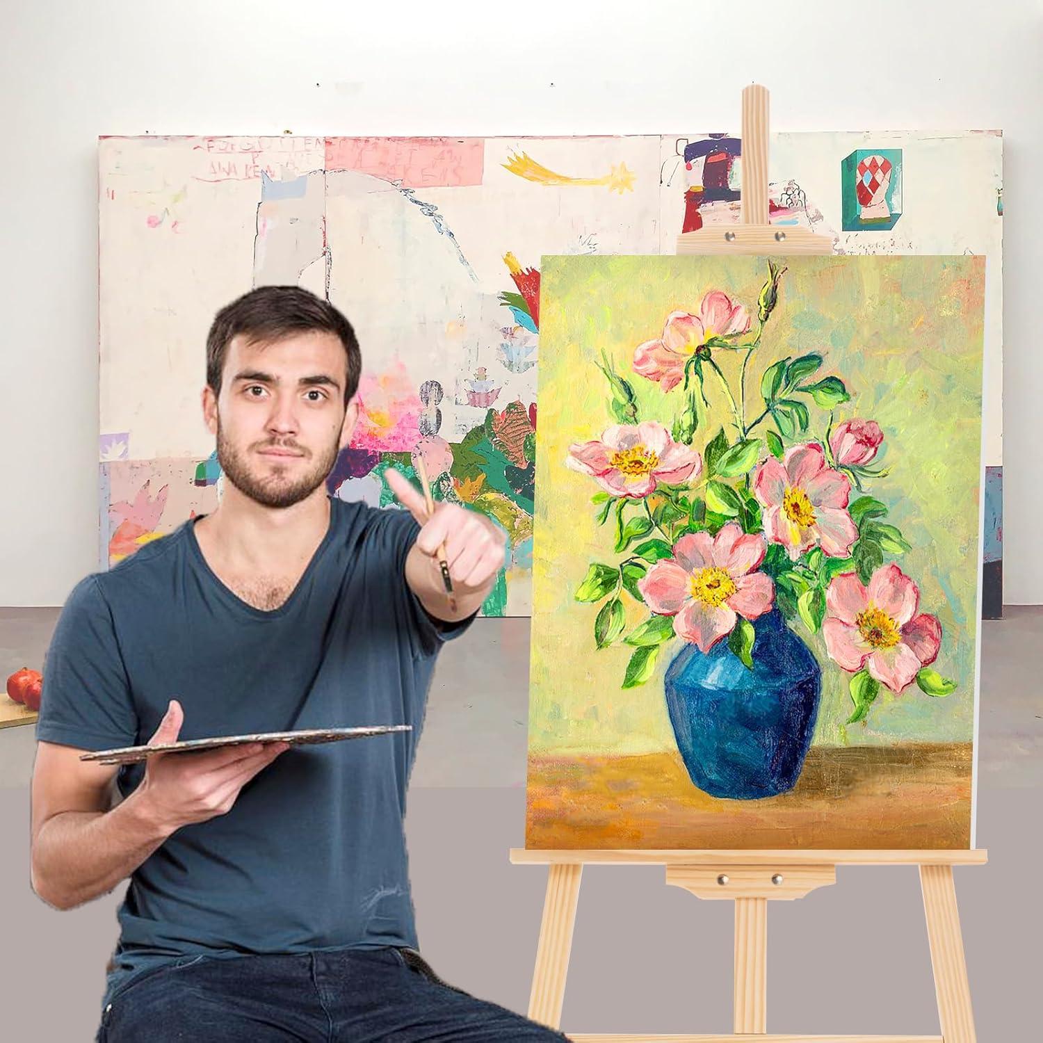 Caballete de Pintura Ajustable Cayendo en Arte 106.68 cm