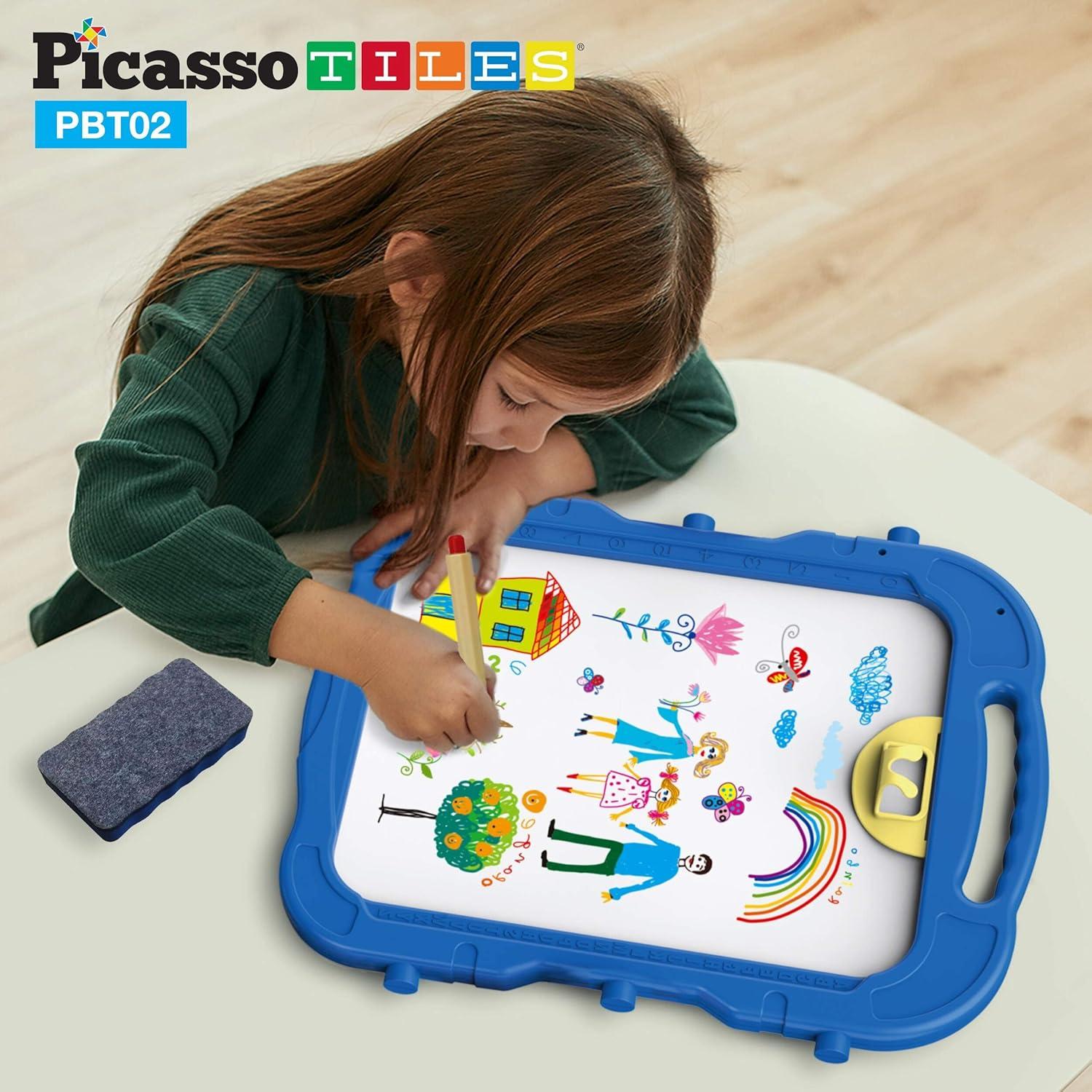 Caballete de Arte PicassoTiles PBT02 Ajustable 2 en 1