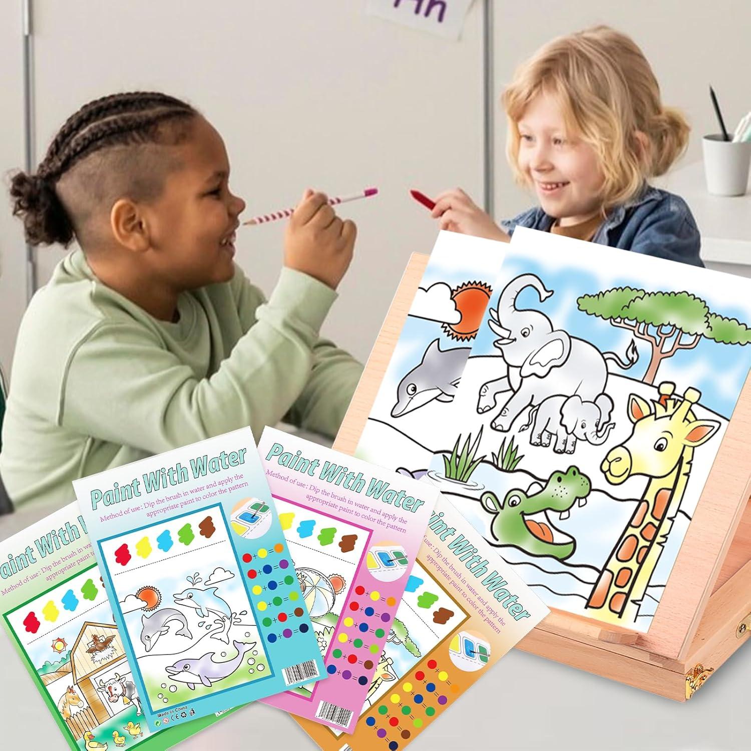 Juego de Caballetes Falling in Art - Kit de Pintura 29 Piezas