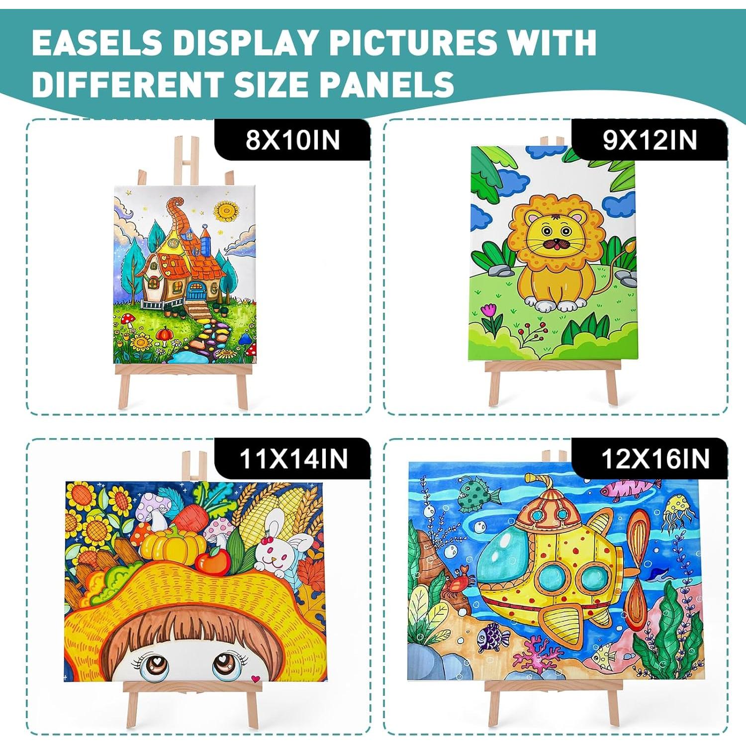 Caballete de Mesa ESRICH 2Pack 40.64 cm Madera Plegable