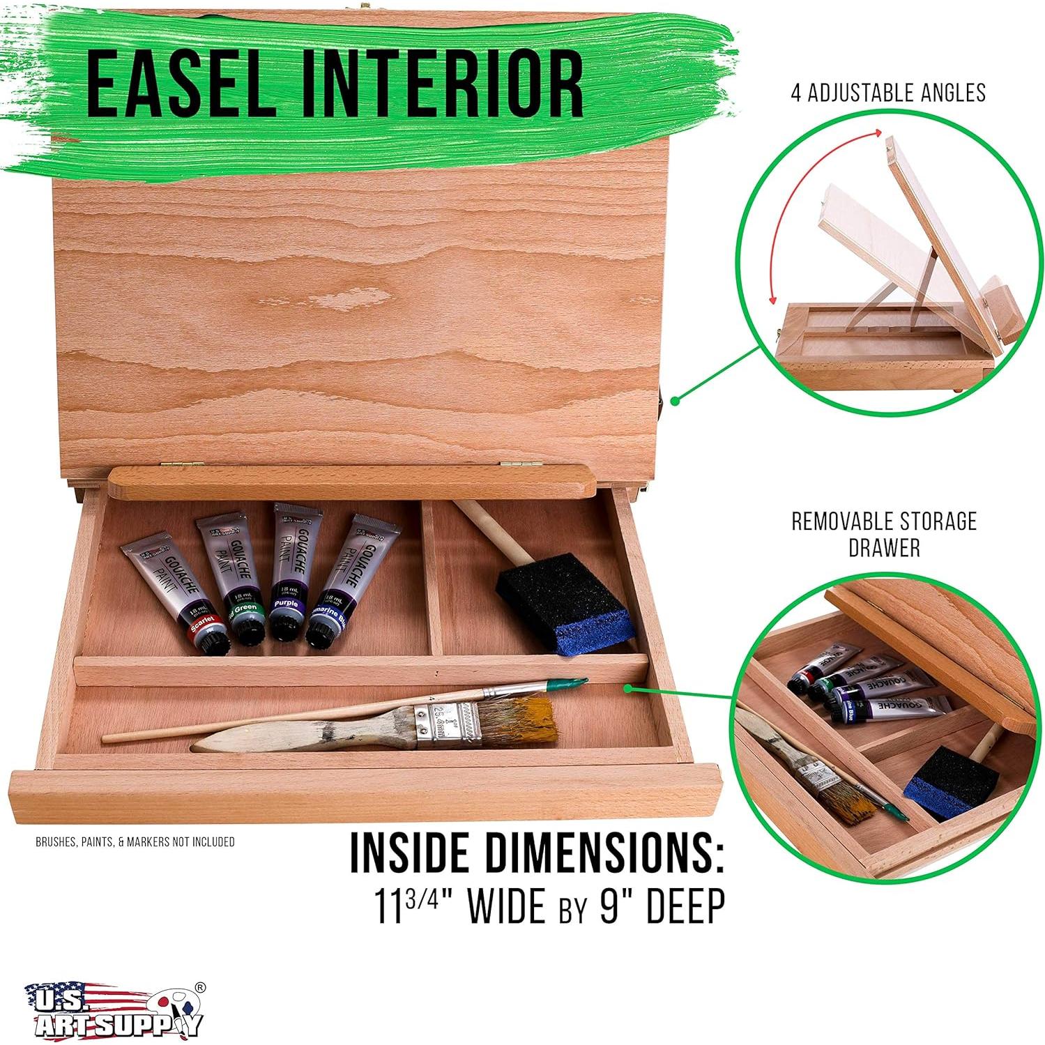 Caballete de Madera Ajustable Suministro de Arte 1.13 kg