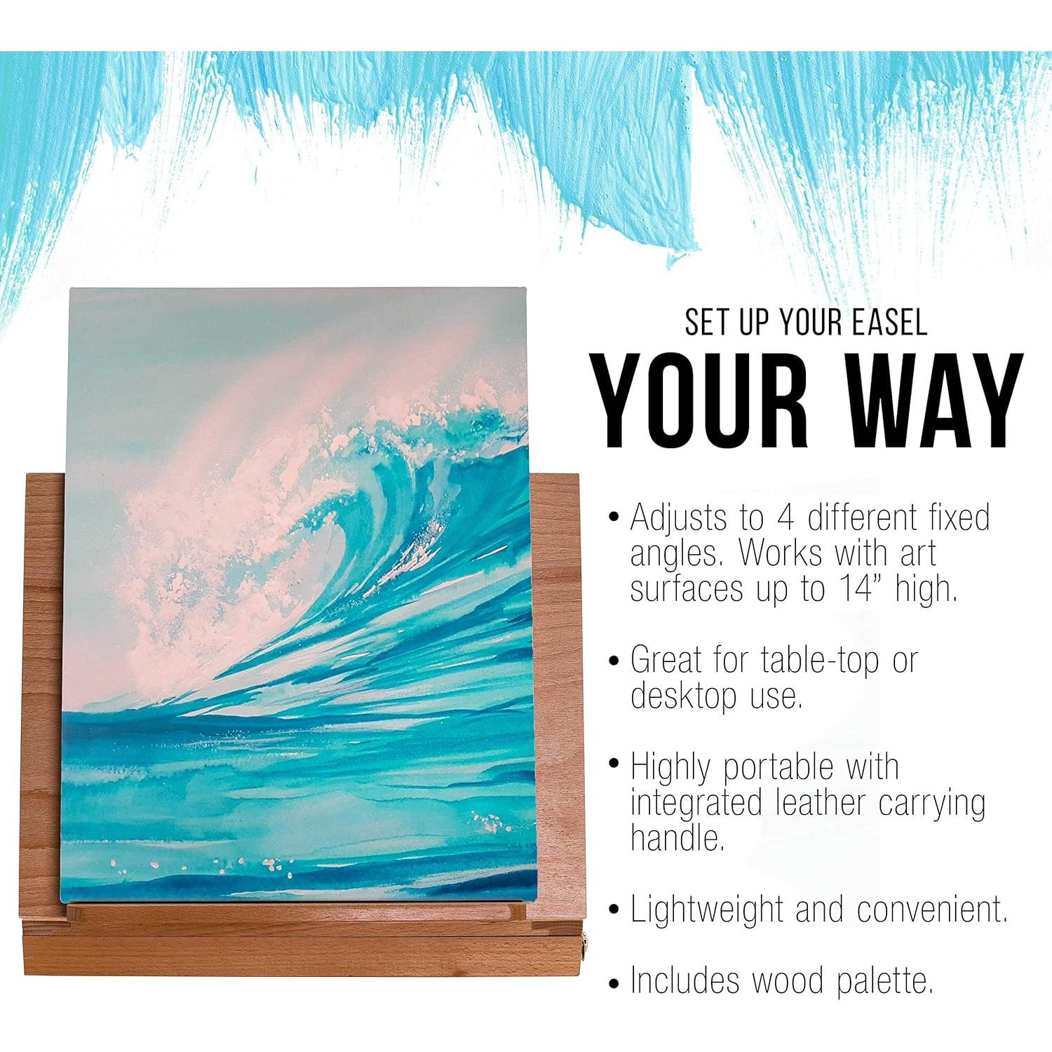 Caballete de Madera Ajustable Suministro de Arte 1.13 kg