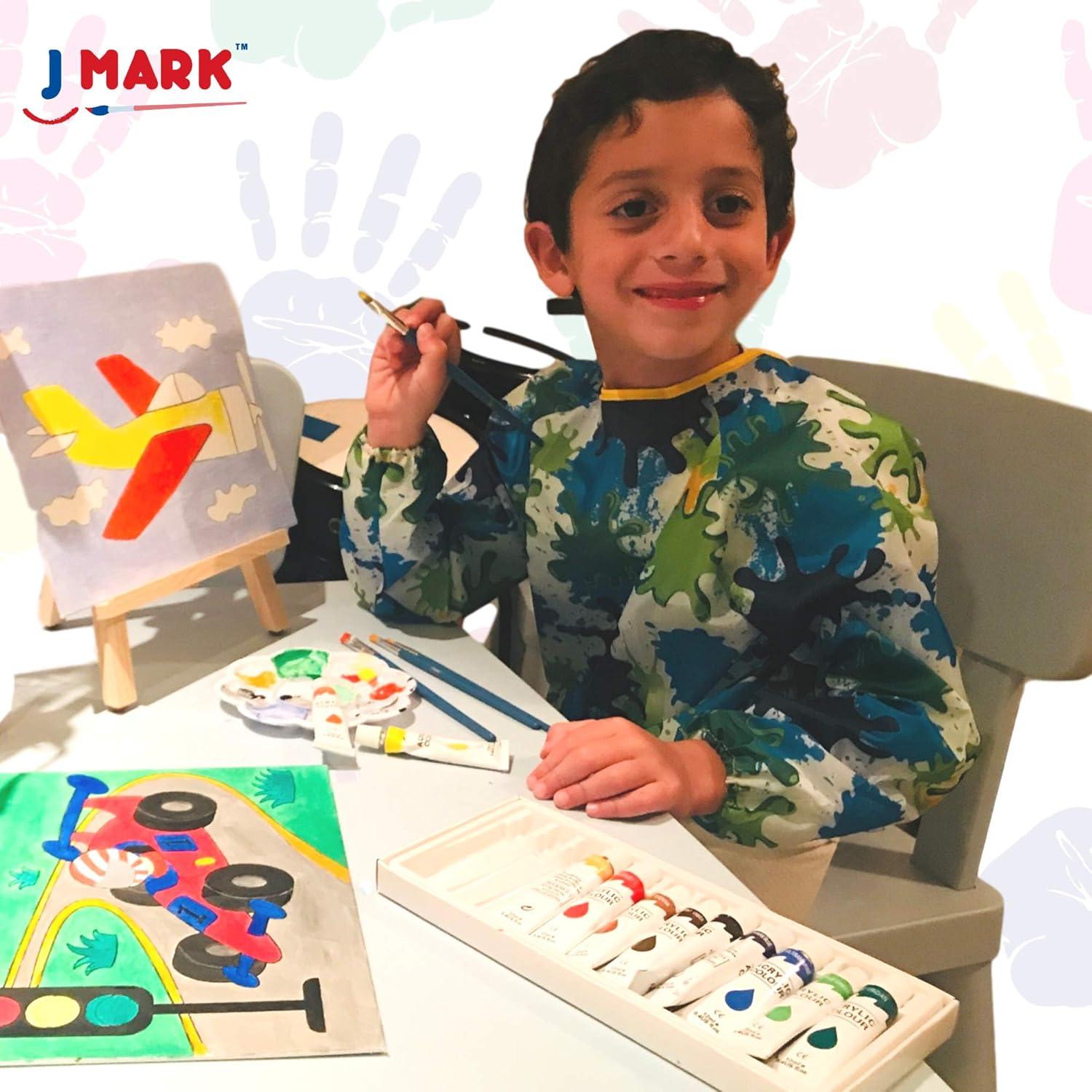 Juego de Pintura Acrílica para Niños J MARK - 14 Piezas