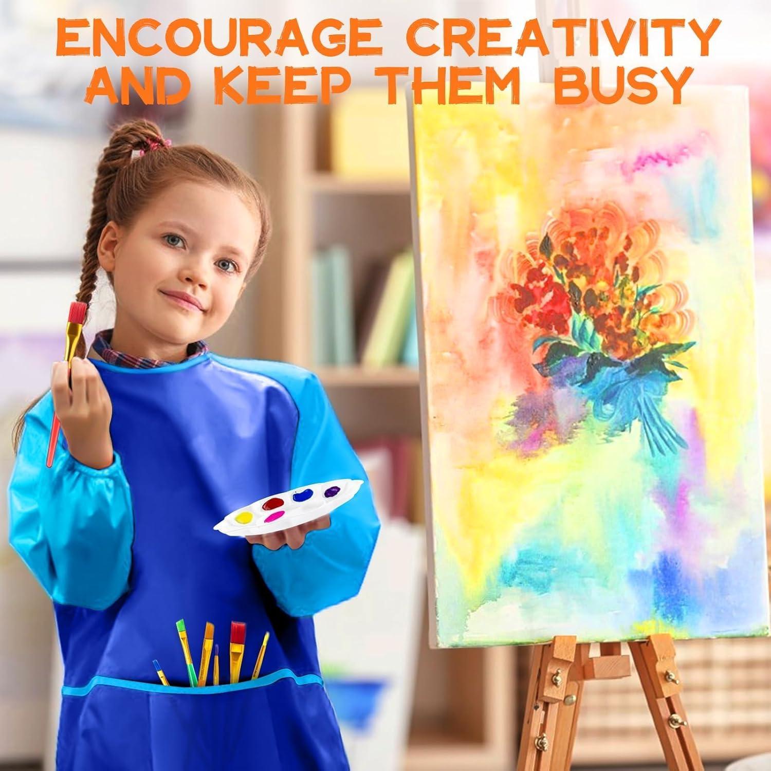 Juego de Pintura Acrílica POPYOLA 39 PCS para Niños