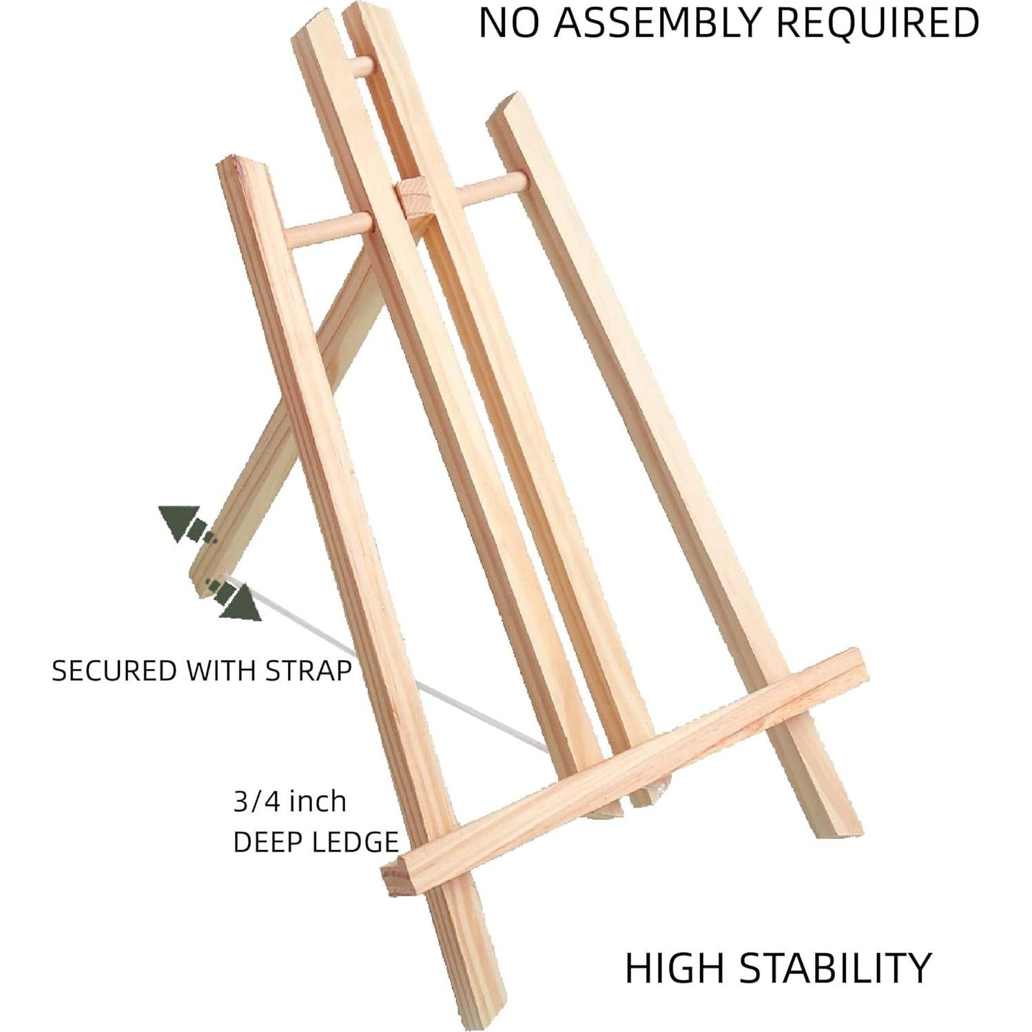 Caballete A Frame de Madera Haya MOTARRO 11" Plegable