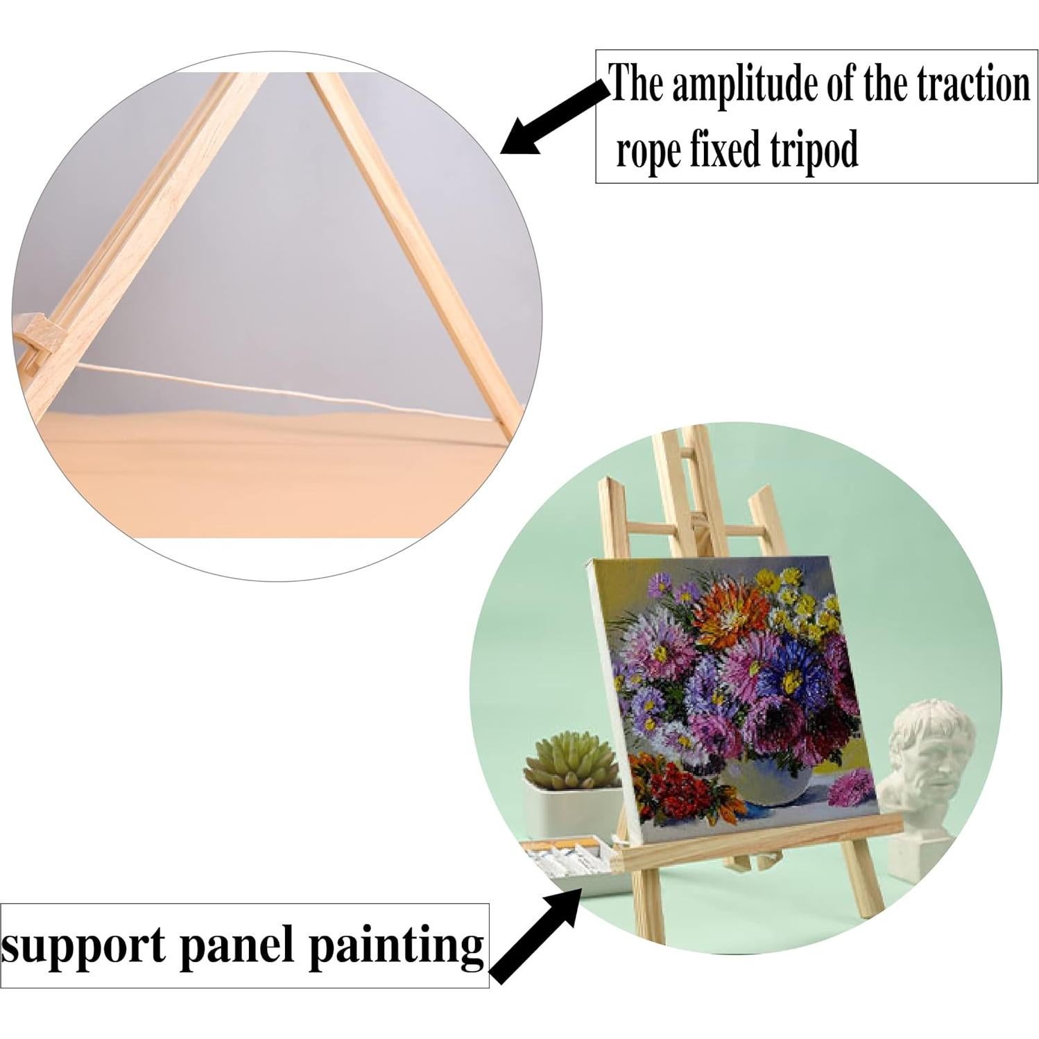 Caballete A Frame de Madera Haya MOTARRO 11" Plegable