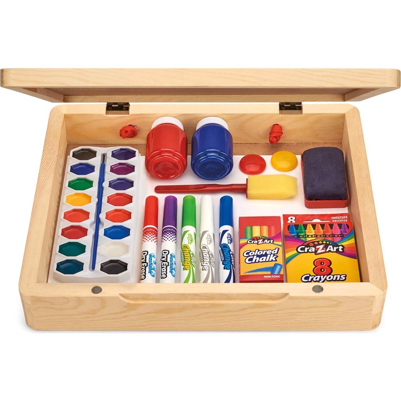 Caballete de Mesa de Madera Cra-Z-Art con Pizarras