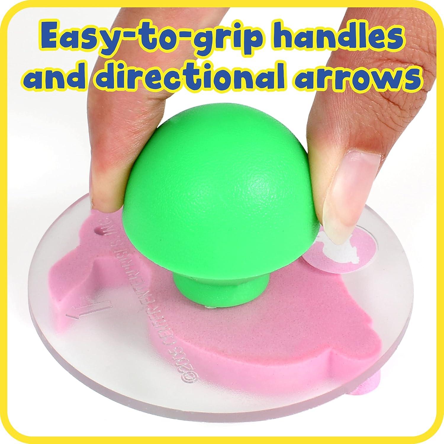 Set de 10 Sellos Gigantes Aventura en la Granja Learning Advantage