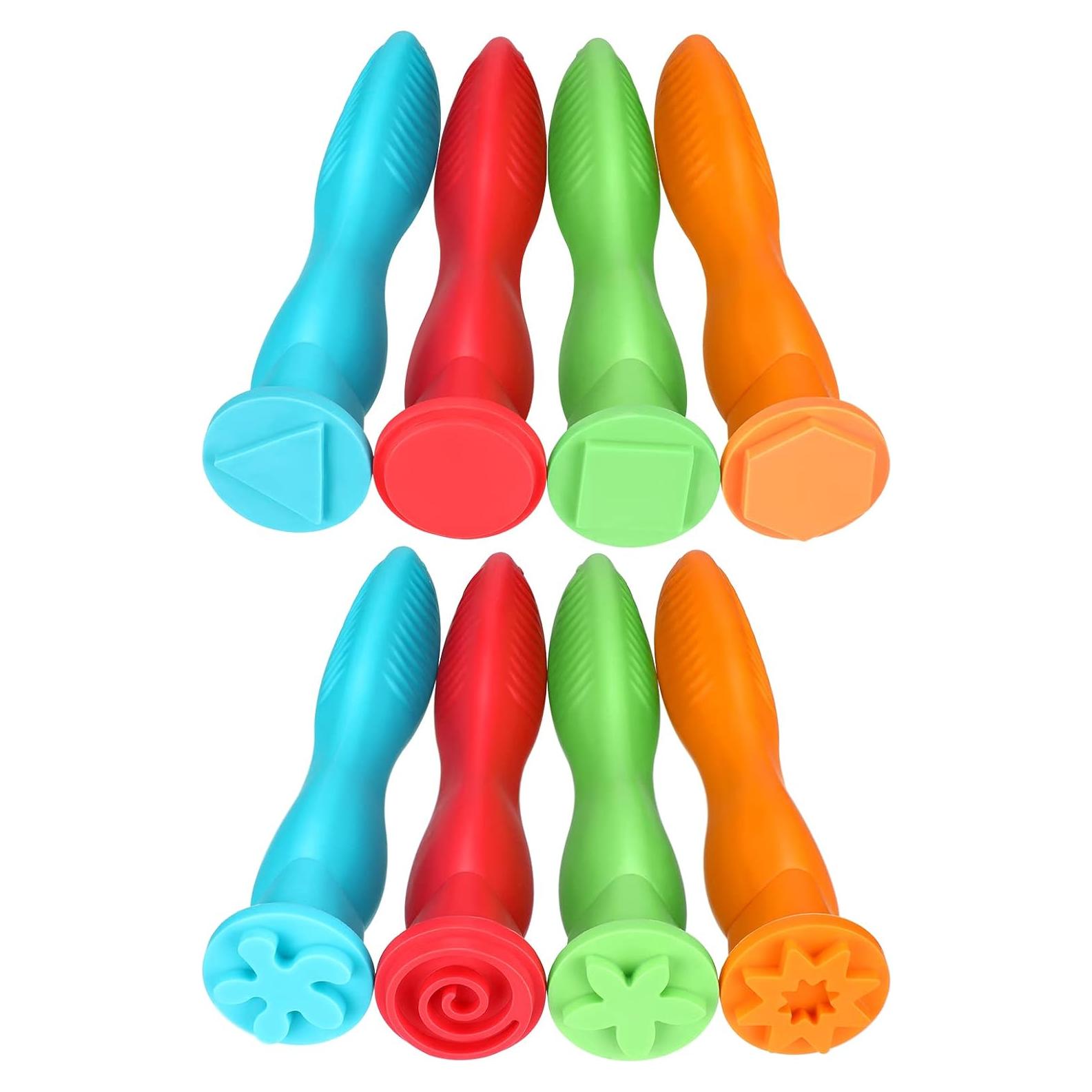 Set de 8 Sellos Geométricos Aoriher para Manualidades 2+