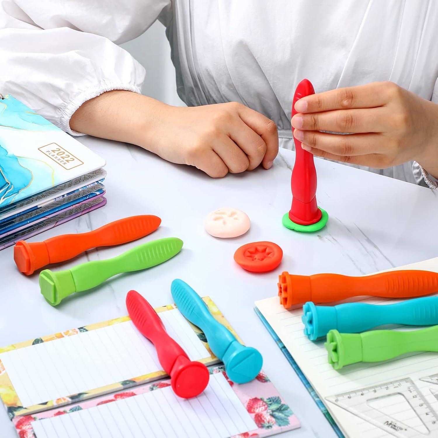 Set de 8 Sellos Geométricos Aoriher para Manualidades 2+